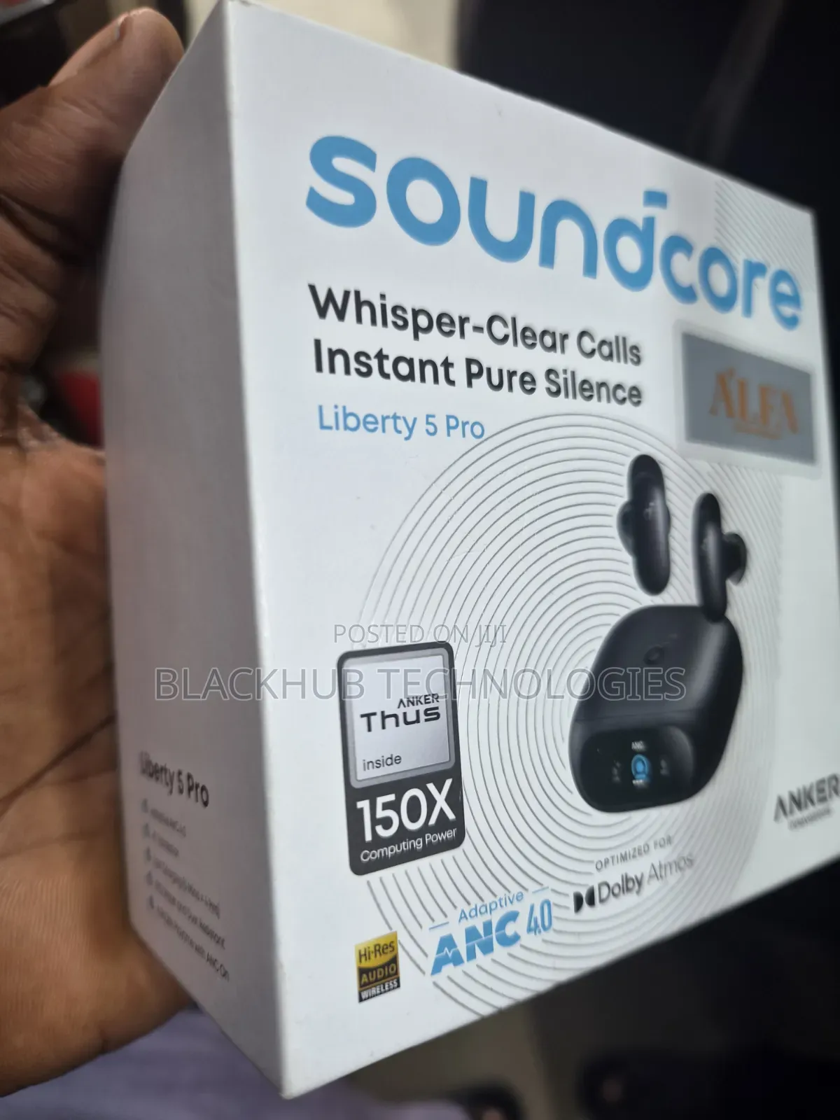 Anker Soundcore Liberty 5 Pro, ANC,English Version, 18 Months Warranty