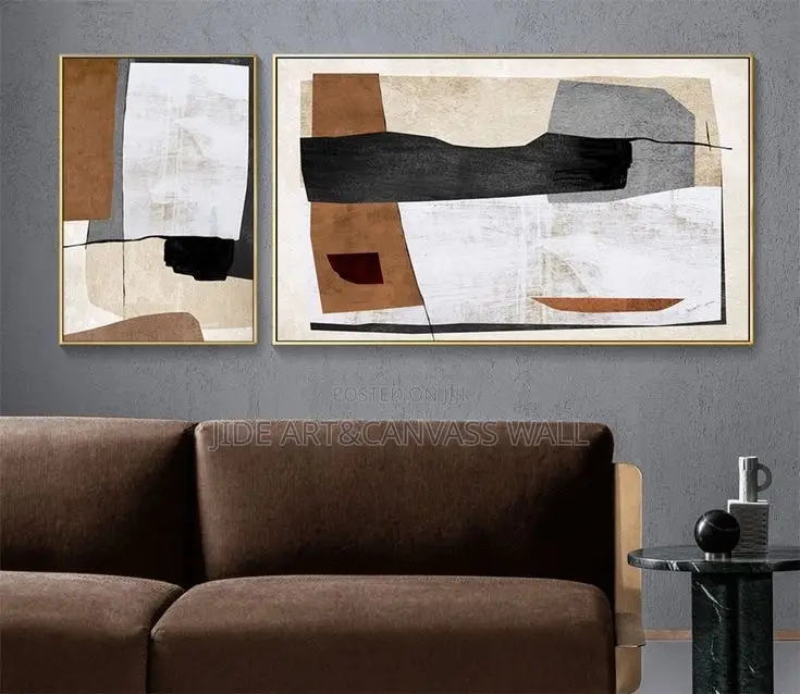 Split Modern Wall Canvass Art Decor