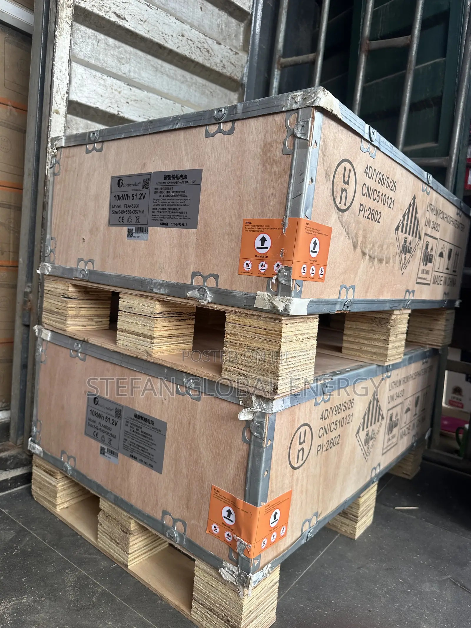 10kwh .51.2v Felicity Ion Littium Battery Fla48200