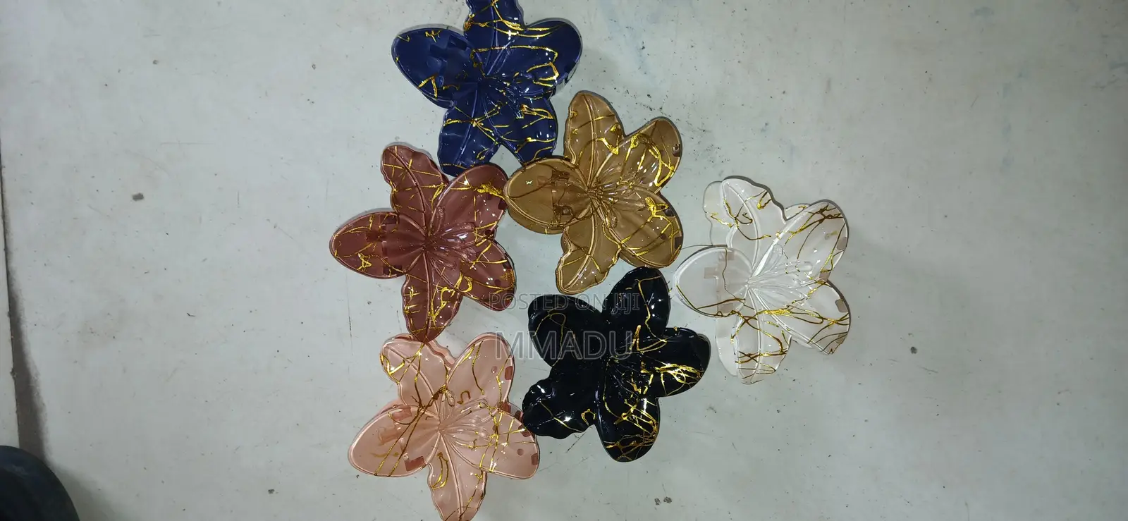 Adult Flower Hair Clips