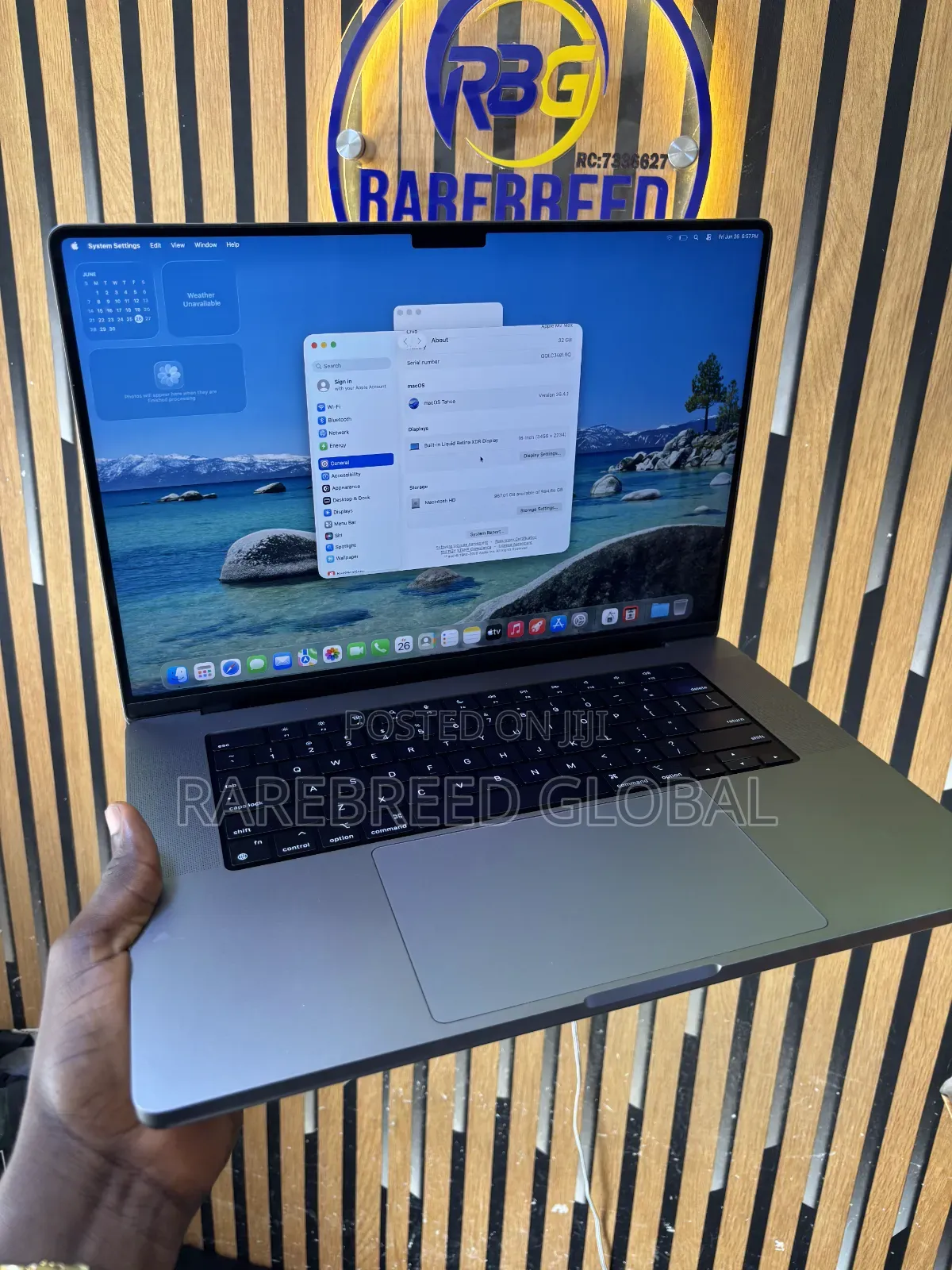 Laptop Apple MacBook Pro 2021 M1 Max 32GB Apple M1 Max SSD 1T