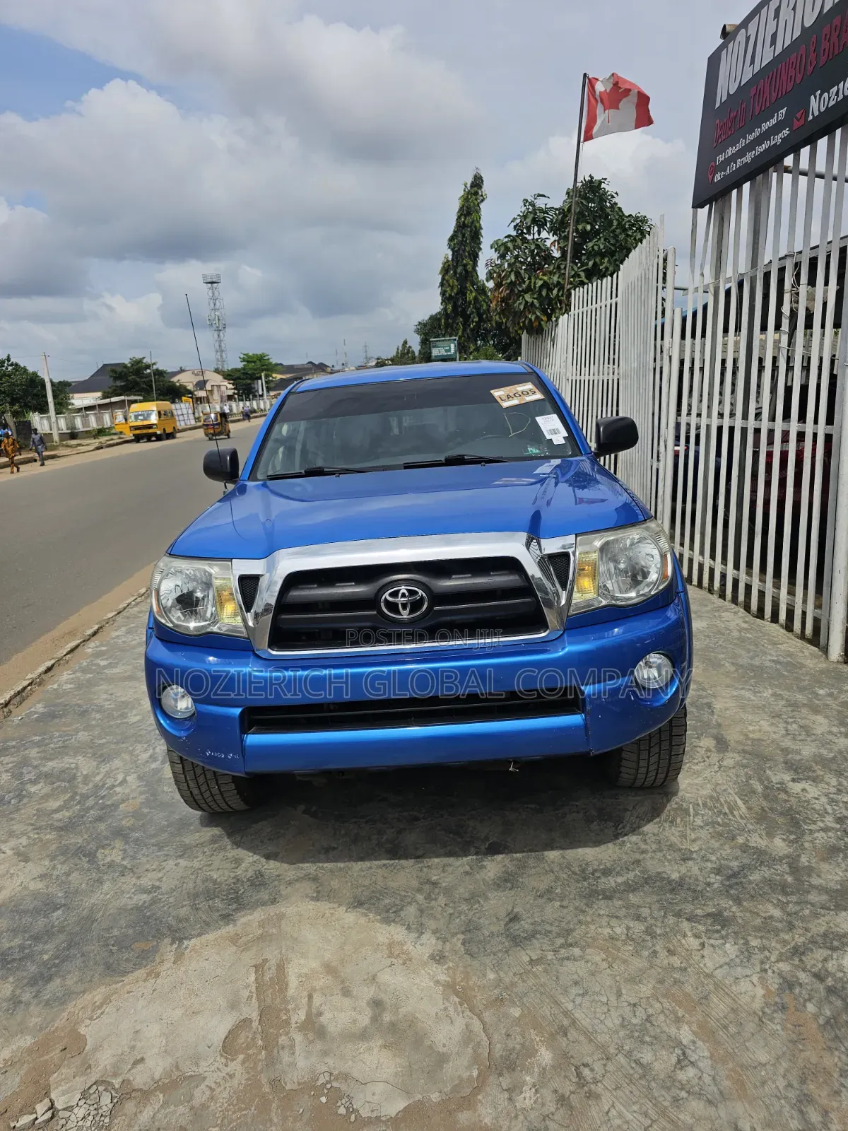 Toyota Tacoma Double Cab Long Automatic 4x4 2007 Blue
