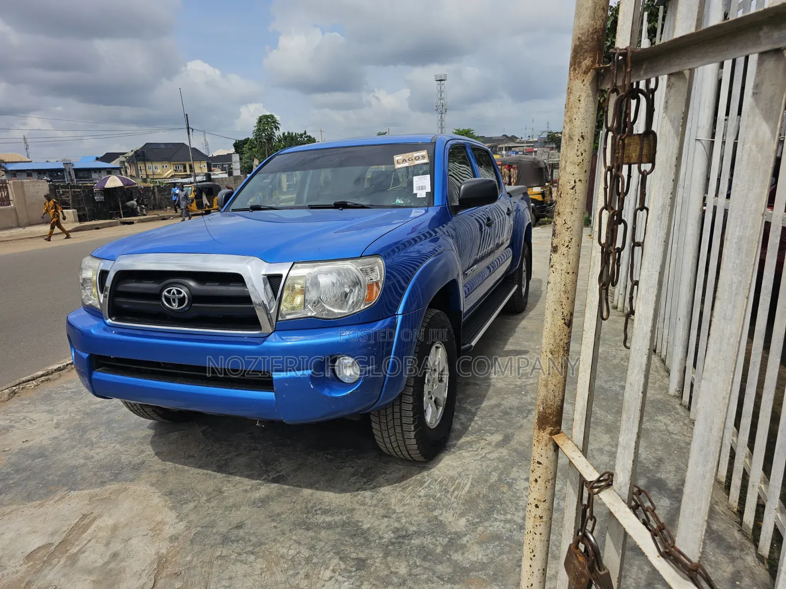 Toyota Tacoma Double Cab Long Automatic 4x4 2007 Blue