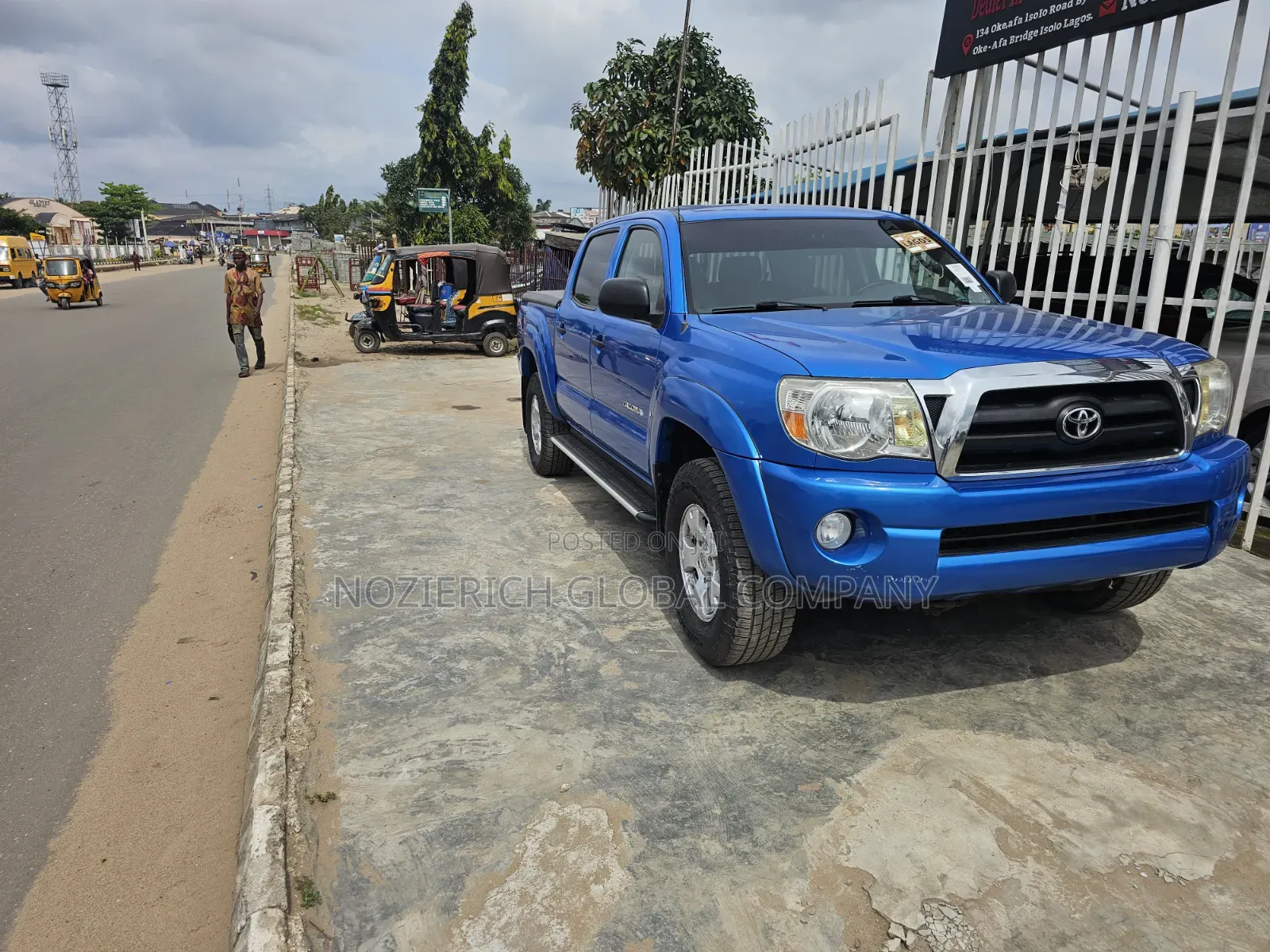 Toyota Tacoma Double Cab Long Automatic 4x4 2007 Blue