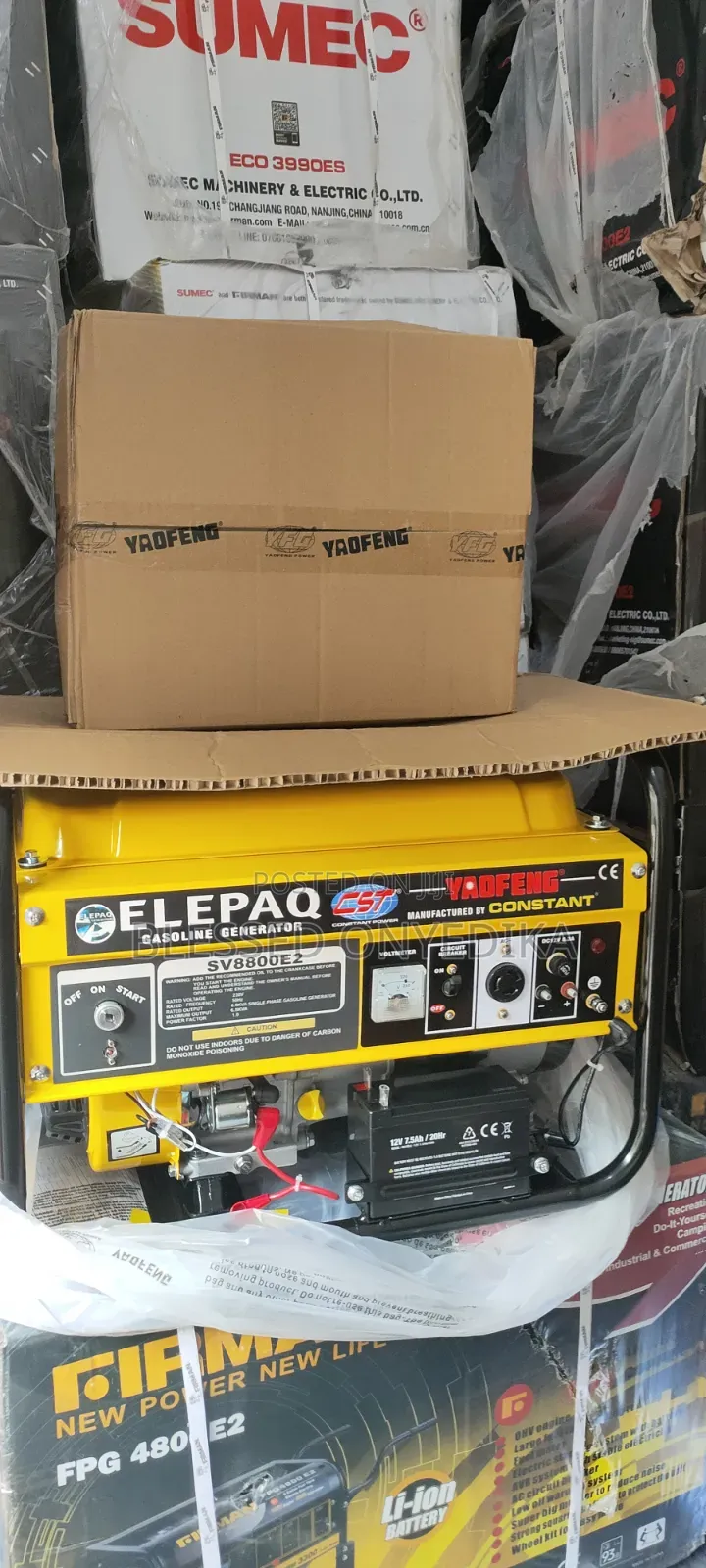 Elepaq Sv8800e2 6.5kva