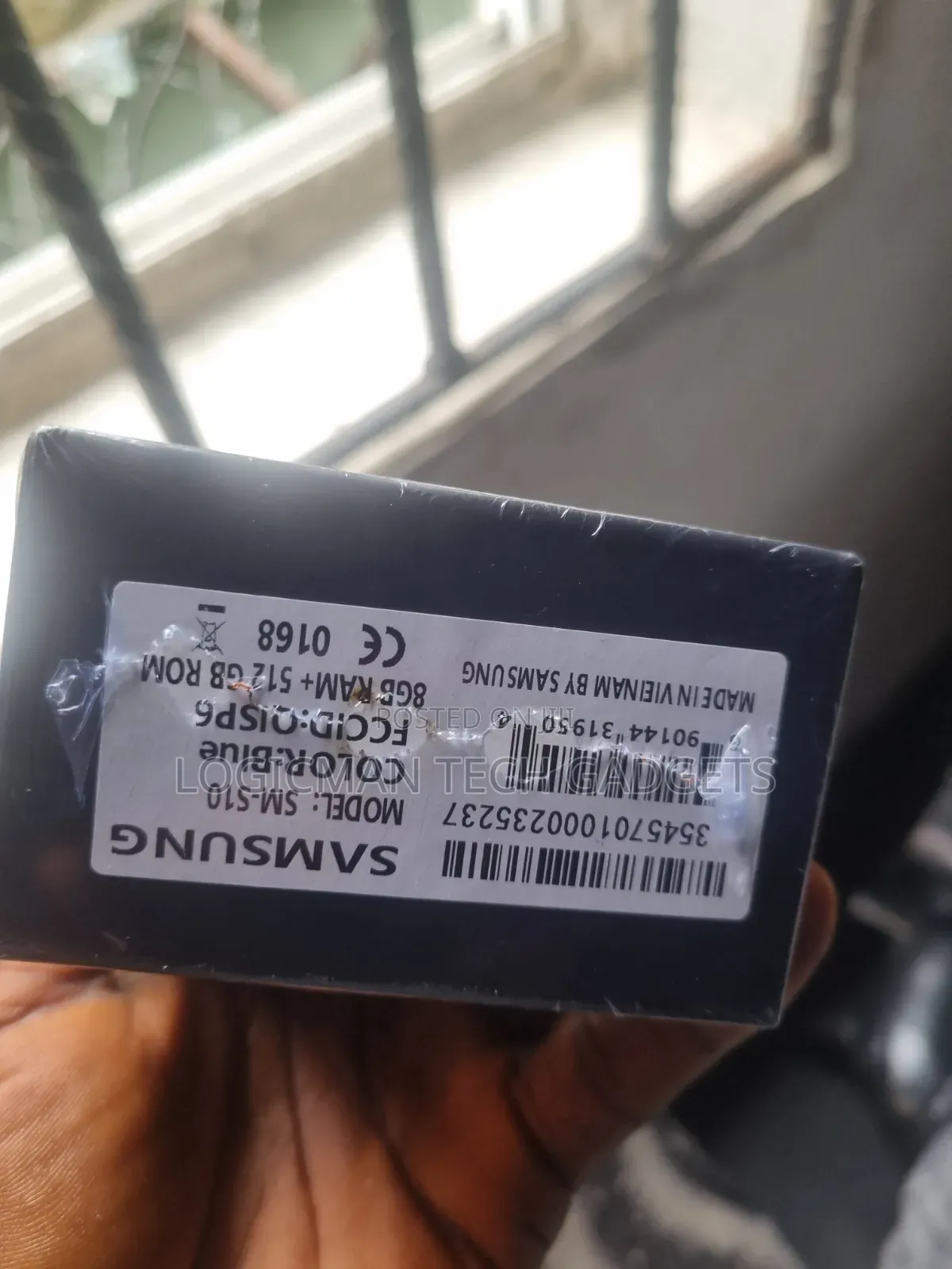 New Samsung Galaxy S10 512 GB Blue
