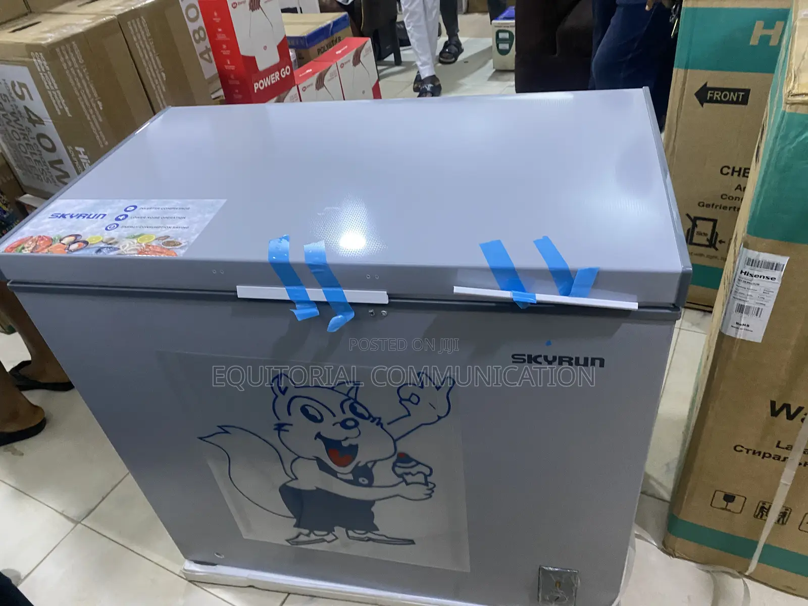 Skyrun BD-250AI 200L Inverter Chest Freezer for Store