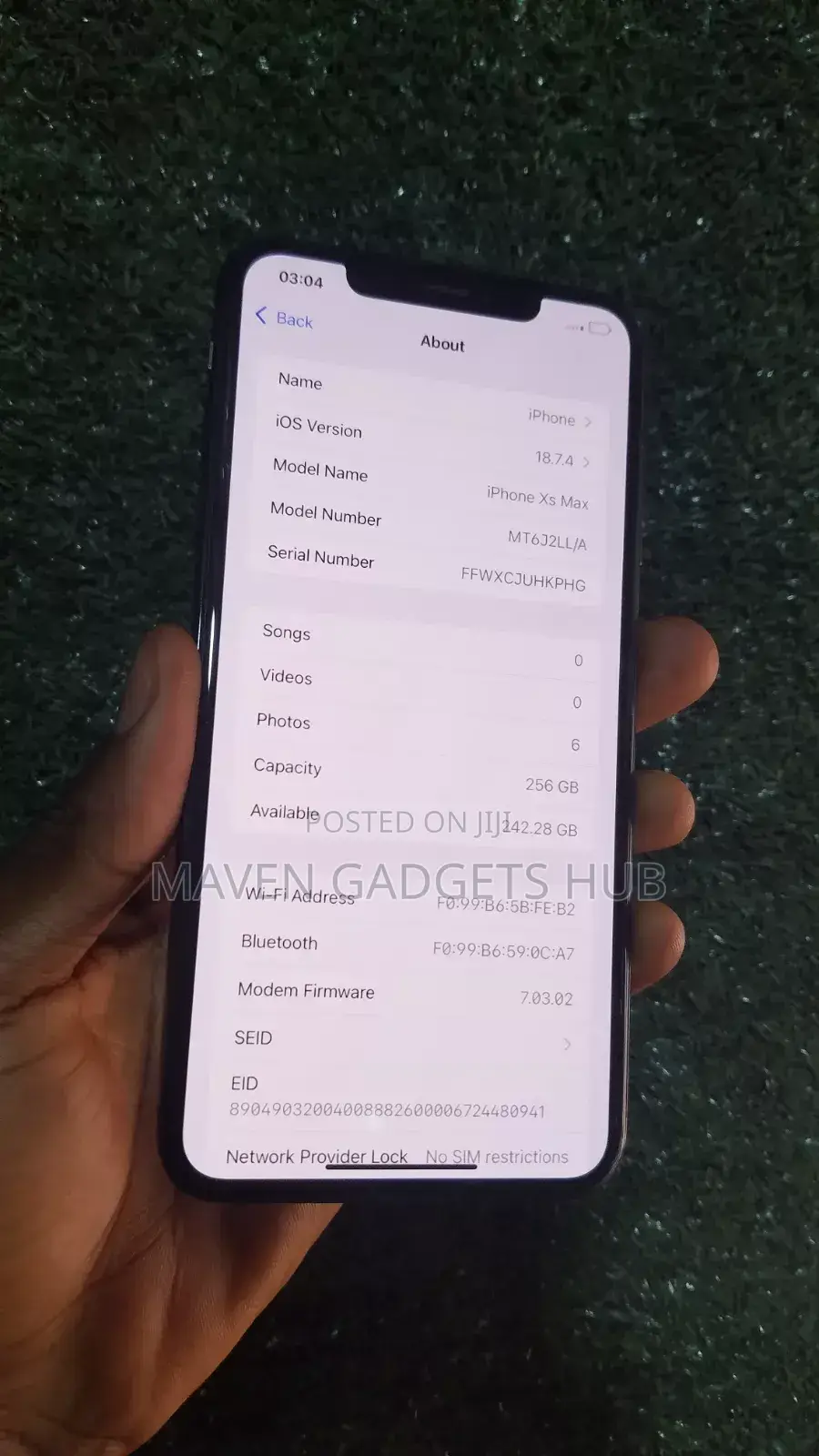 Apple iPhone XS Max 256 GB Black