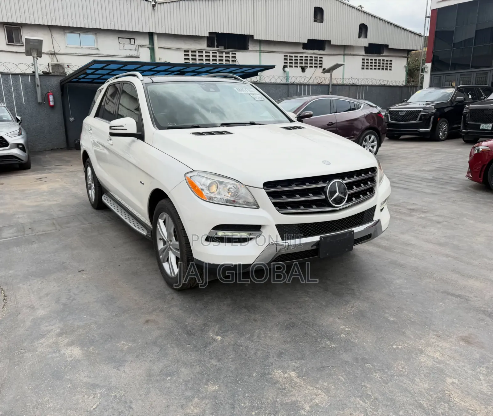 Mercedes-Benz M Class 2012 White