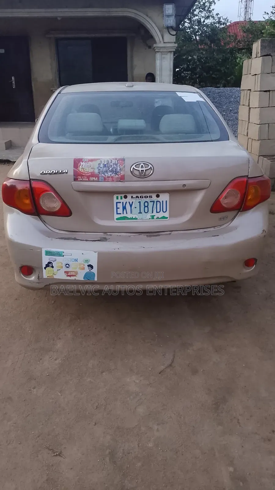 Toyota Corolla 1.8 Exclusive Automatic 2009 Gold