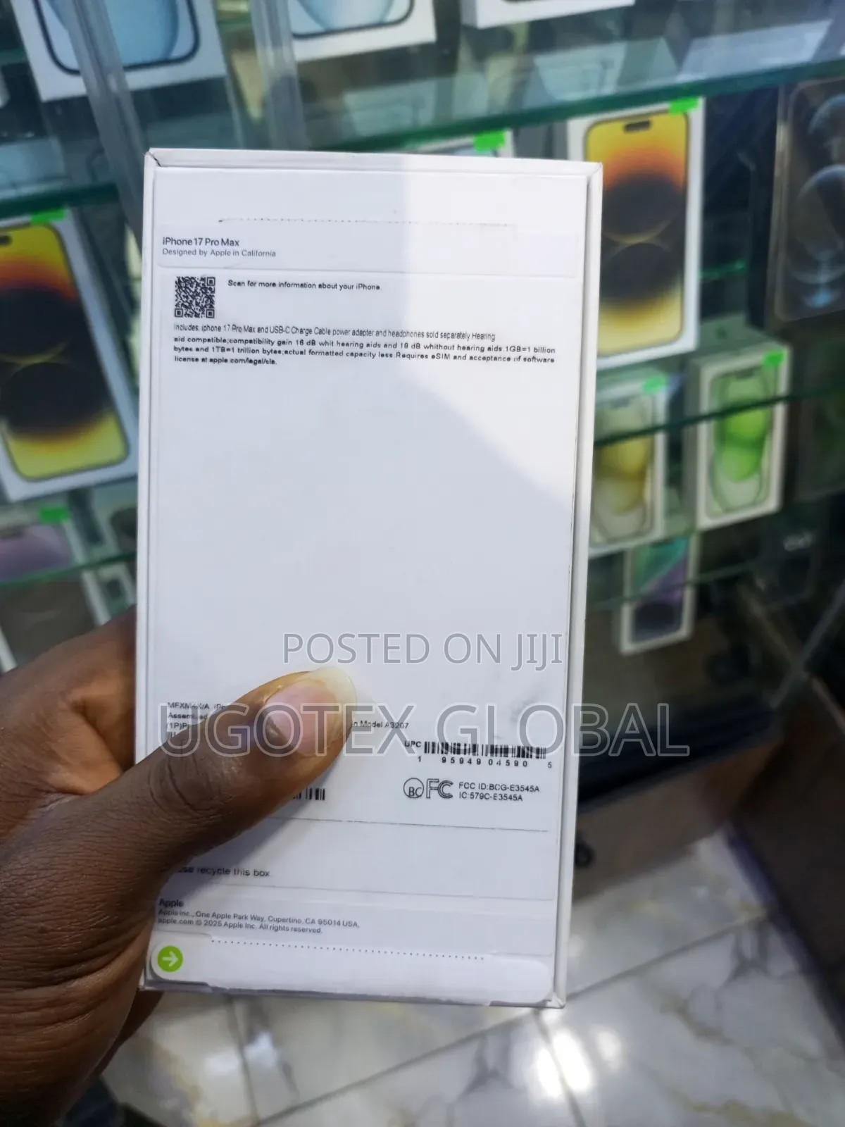 New Apple iPhone 17 Pro Max 1 TB Silver