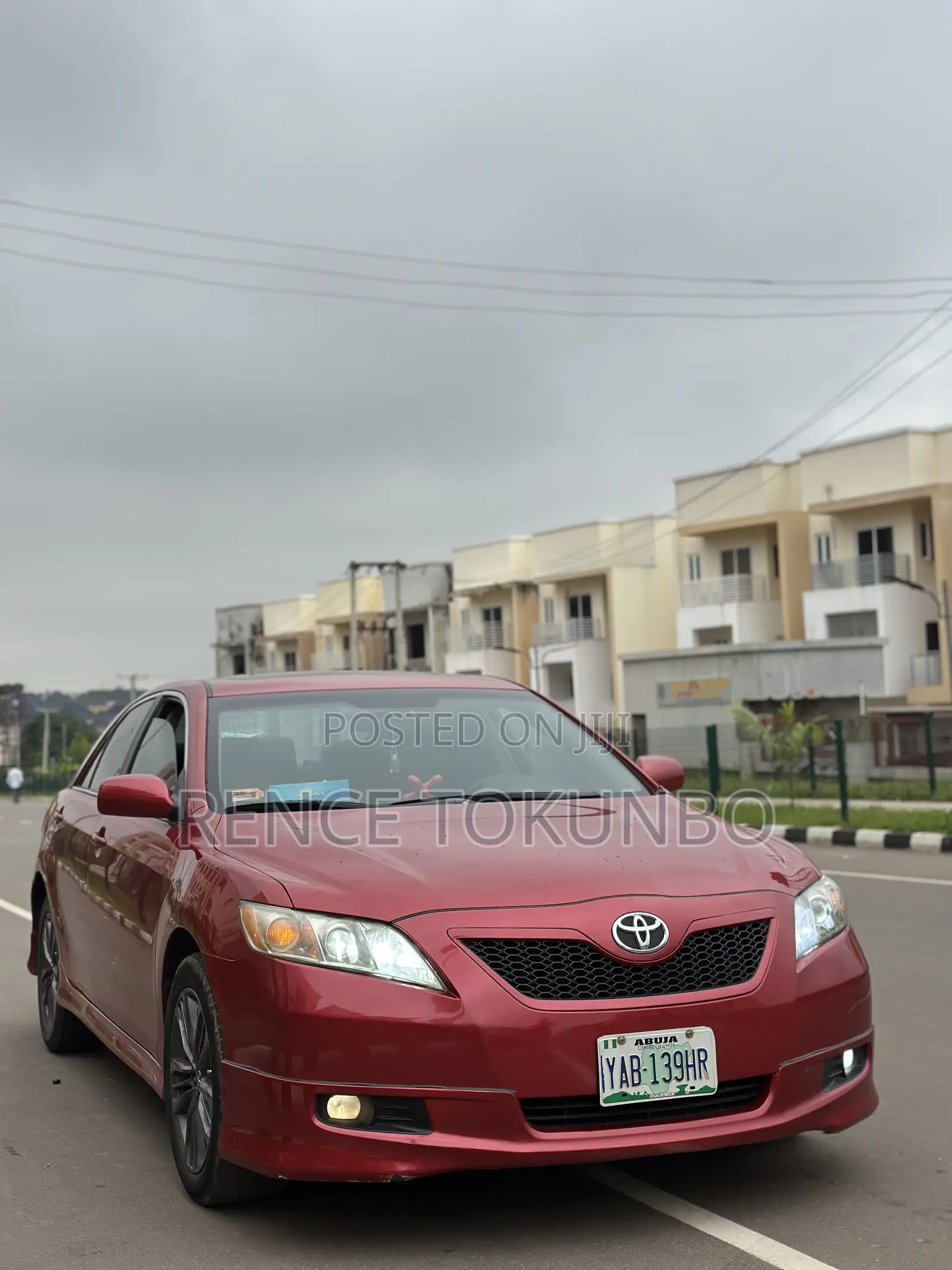 Toyota Camry 2.4 LE 2008 Red