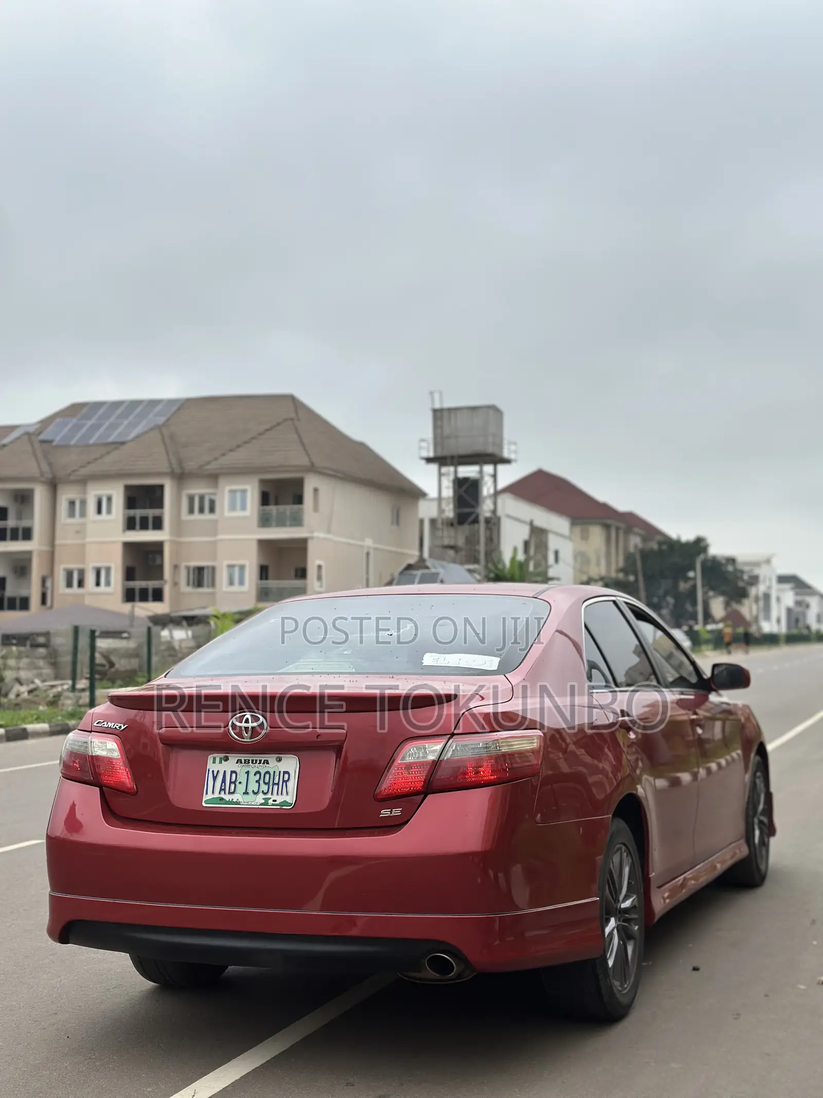 Toyota Camry 2.4 LE 2008 Red