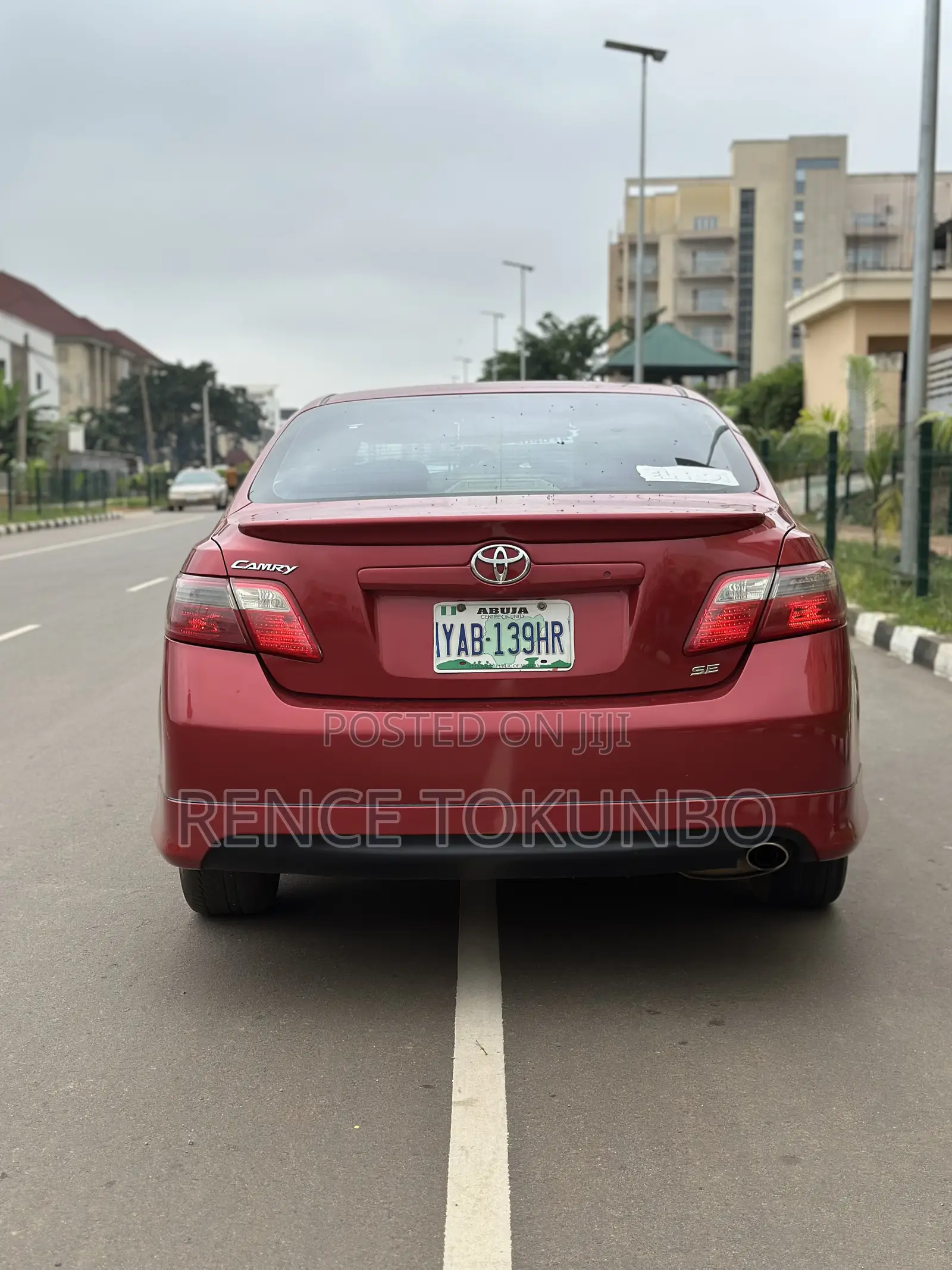 Toyota Camry 2.4 LE 2008 Red