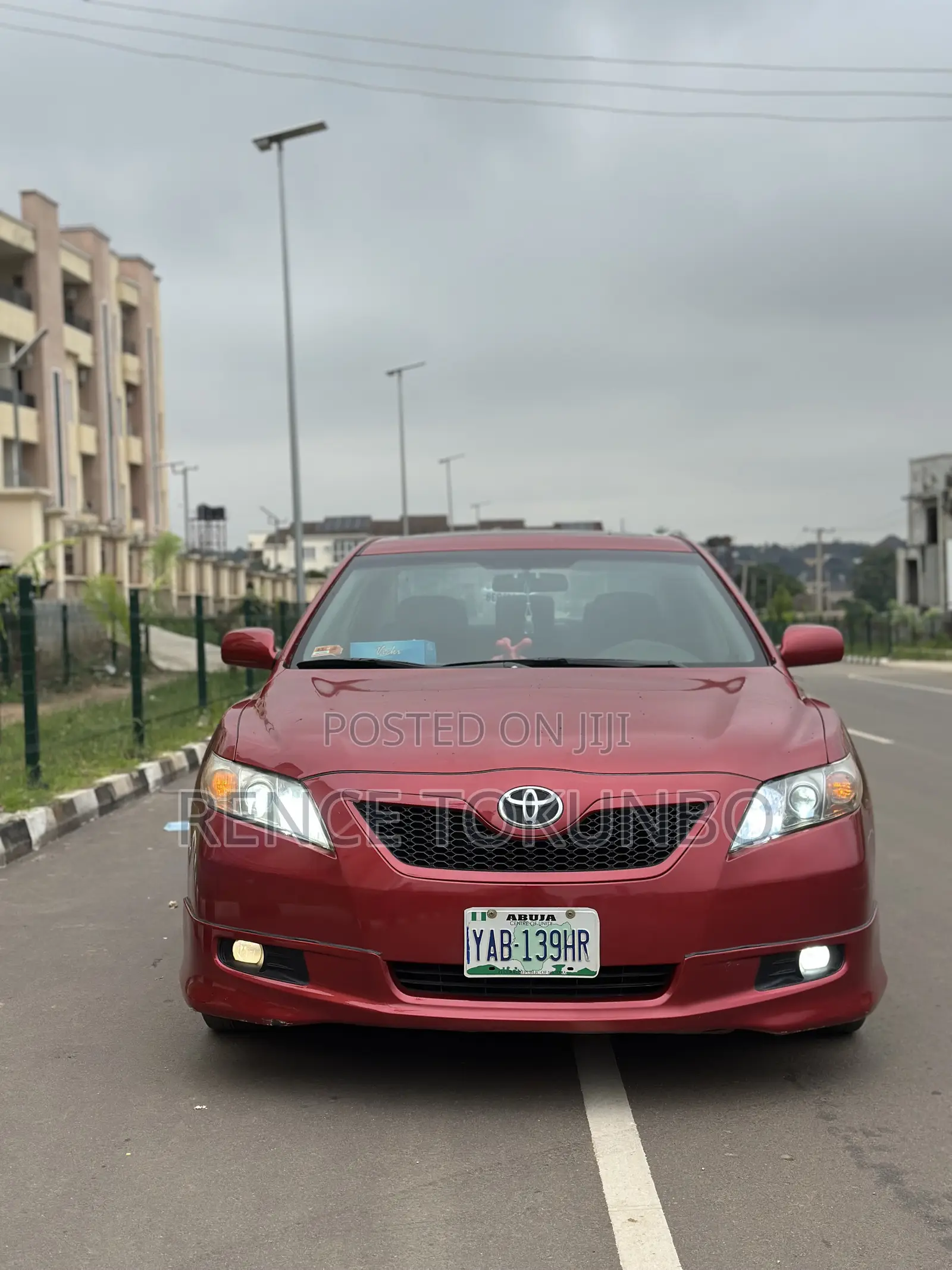 Toyota Camry 2.4 LE 2008 Red