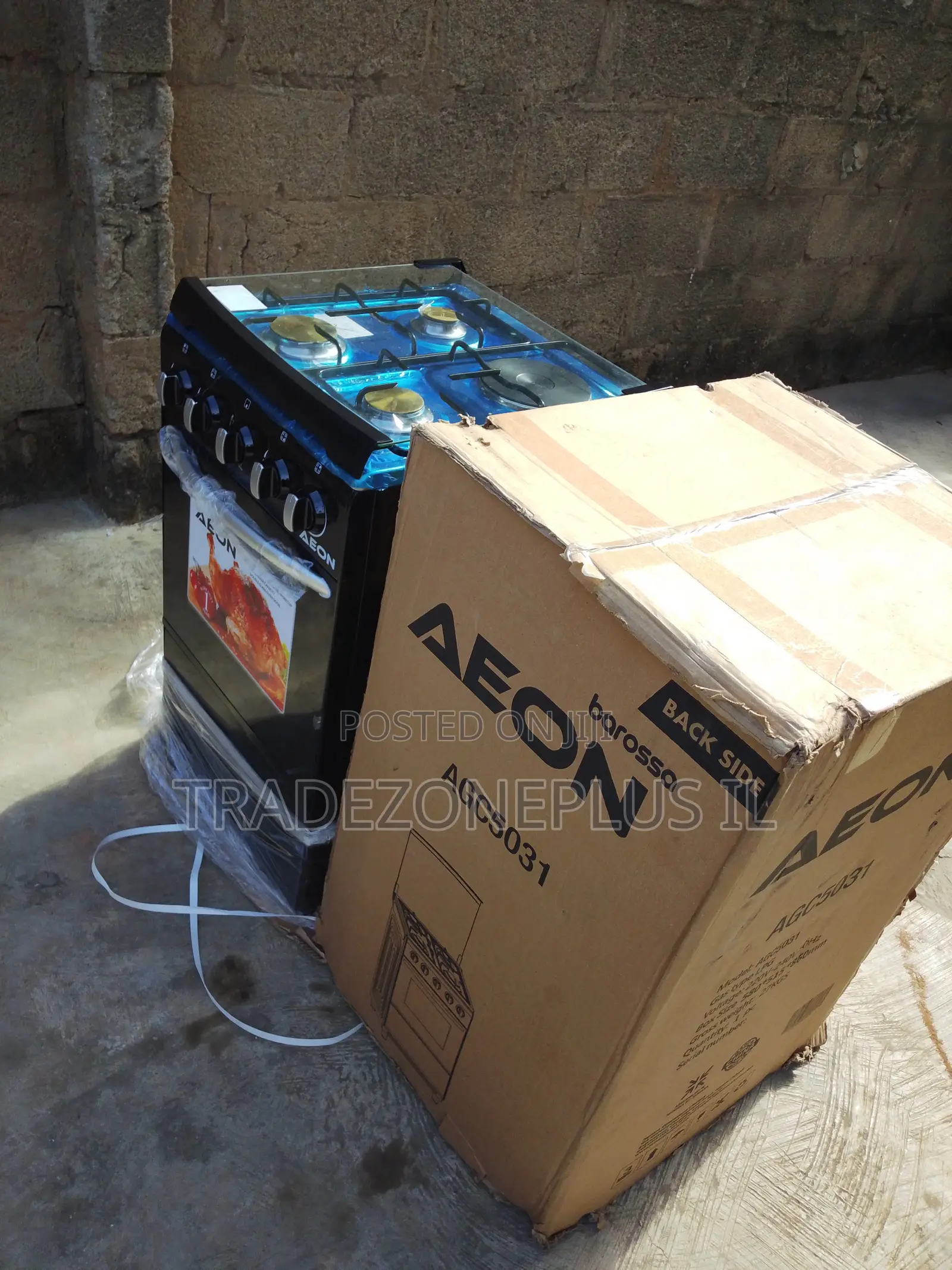 AGC5031 50x50 4 Ring Standing Cooker for Your Kitchen