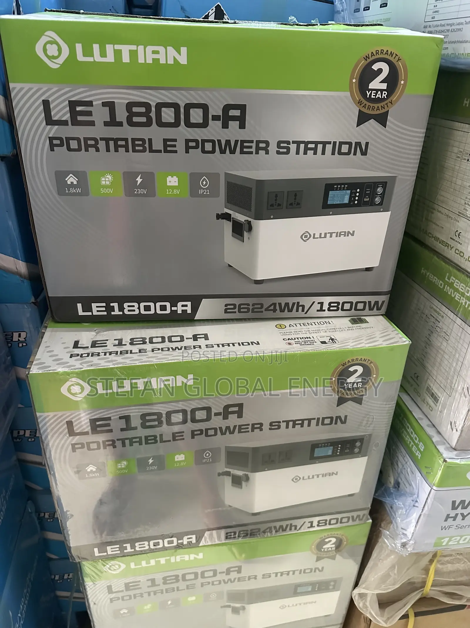 2kwh 1800w .Lutian Portable Power Station Solar Generator