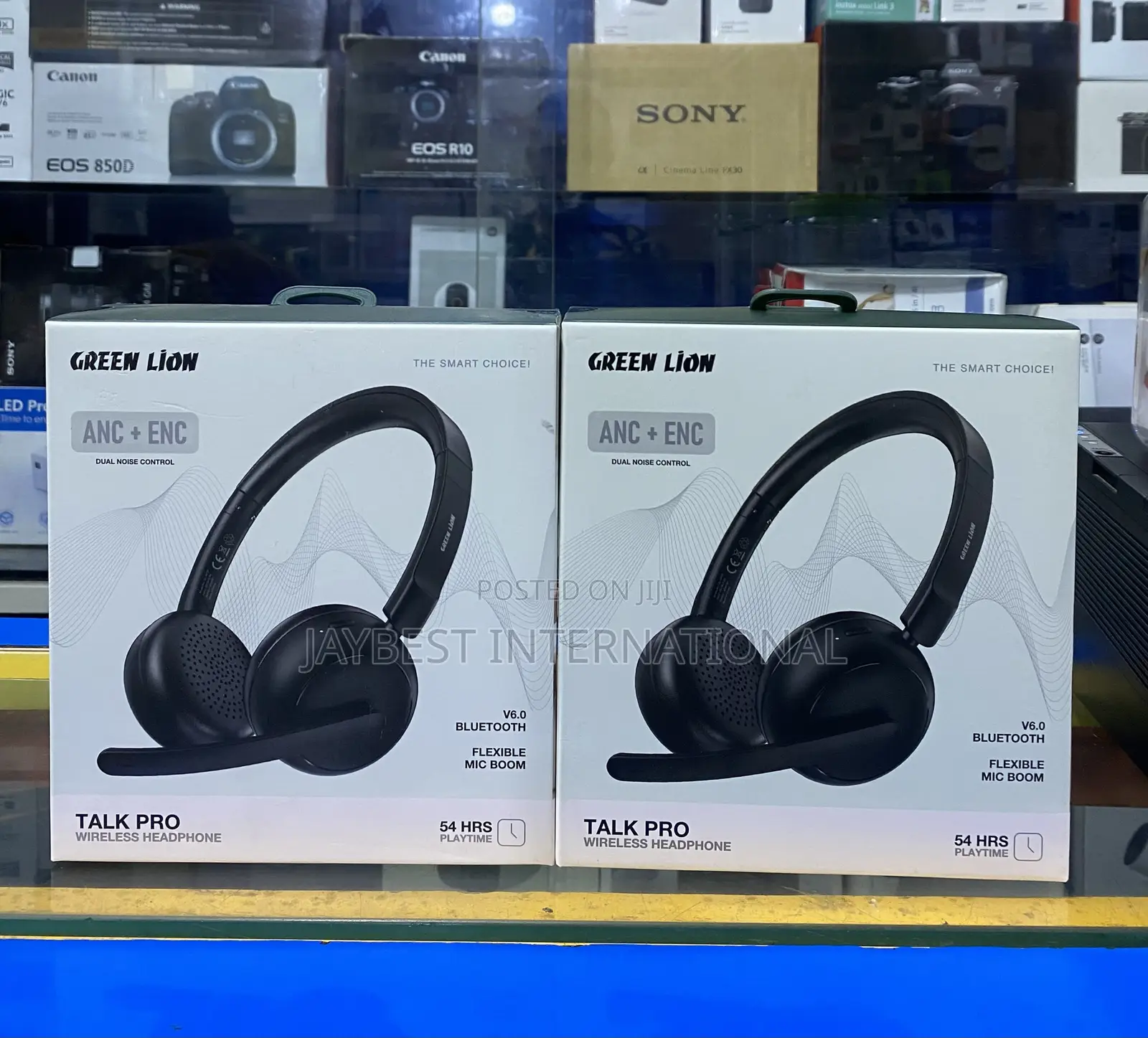 GREEN LION Talk Pro Wireless Headphones With Active Noise Cancellation