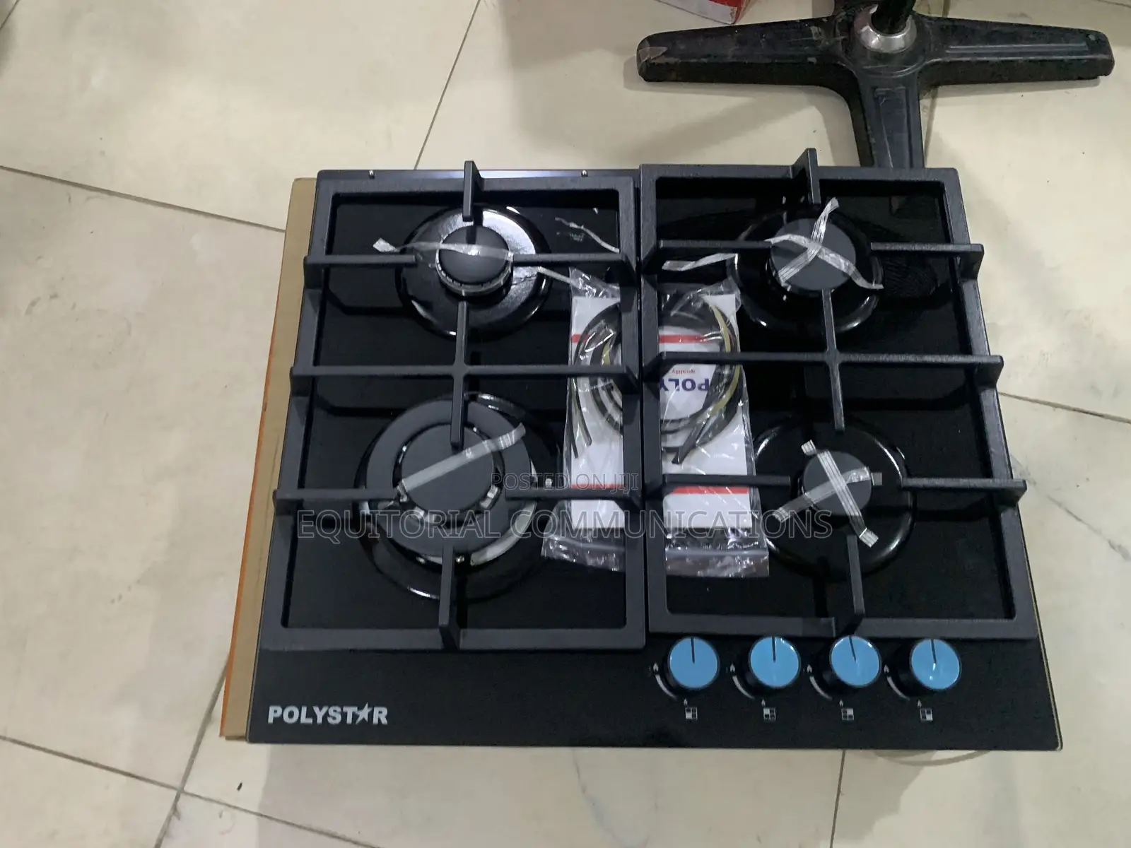 Polystar 4 Burner Built-in Gas Hob PV-JY60G4 – Modern Kitchen Cooker