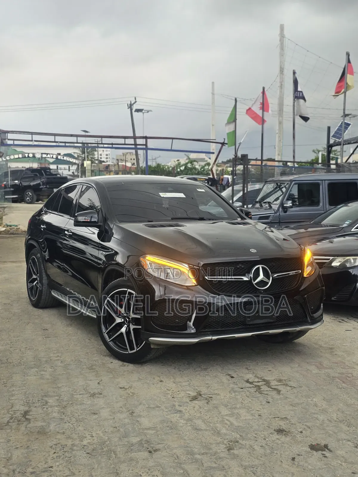 Mercedes-Benz GLE-Class AMG GLE 43 4MATIC 2017 Black