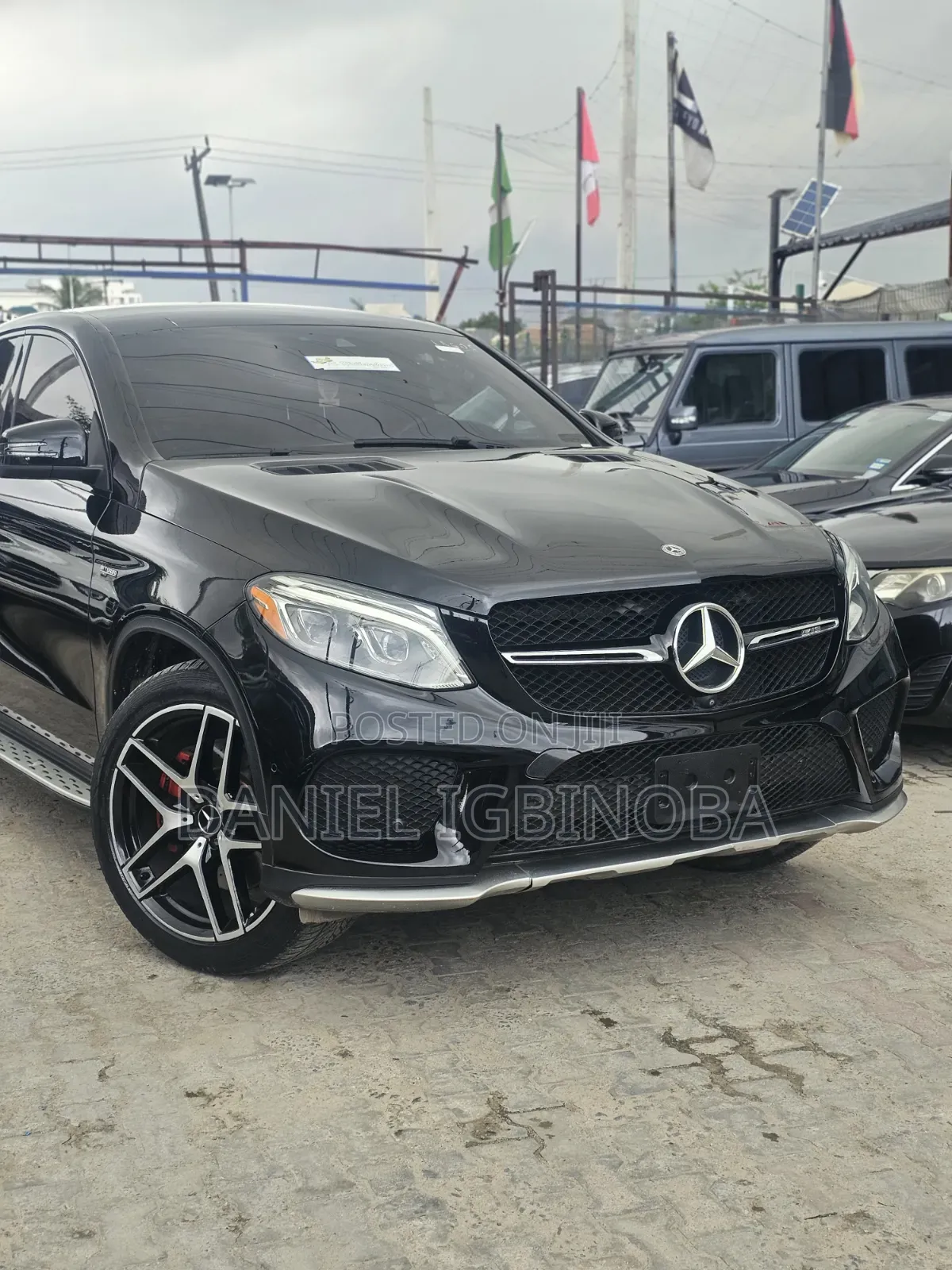 Mercedes-Benz GLE-Class AMG GLE 43 4MATIC 2017 Black
