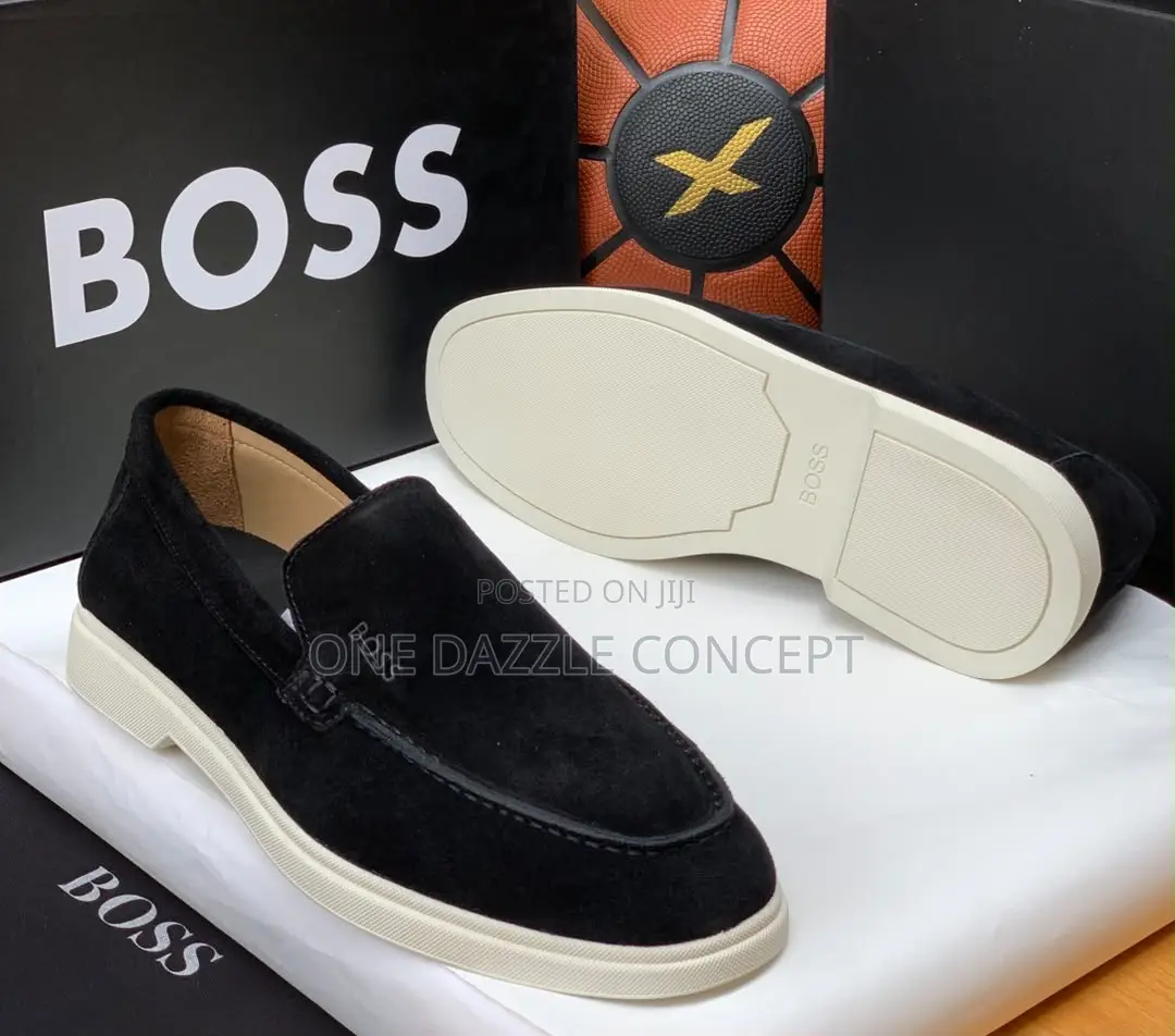 Suede BOSS Slip-on Sneakers / Causal Loafers