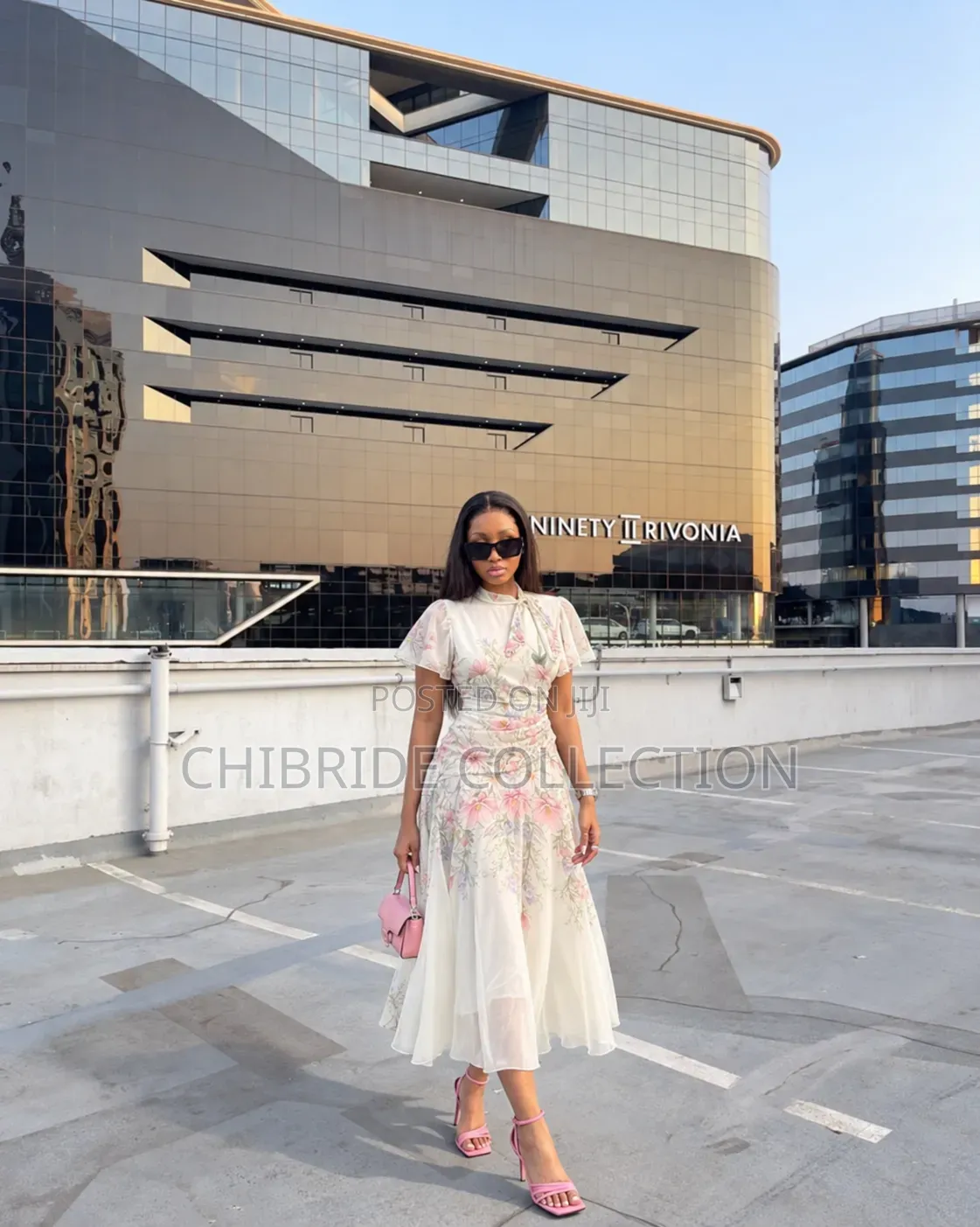 Women’s Floral Midi Dress
