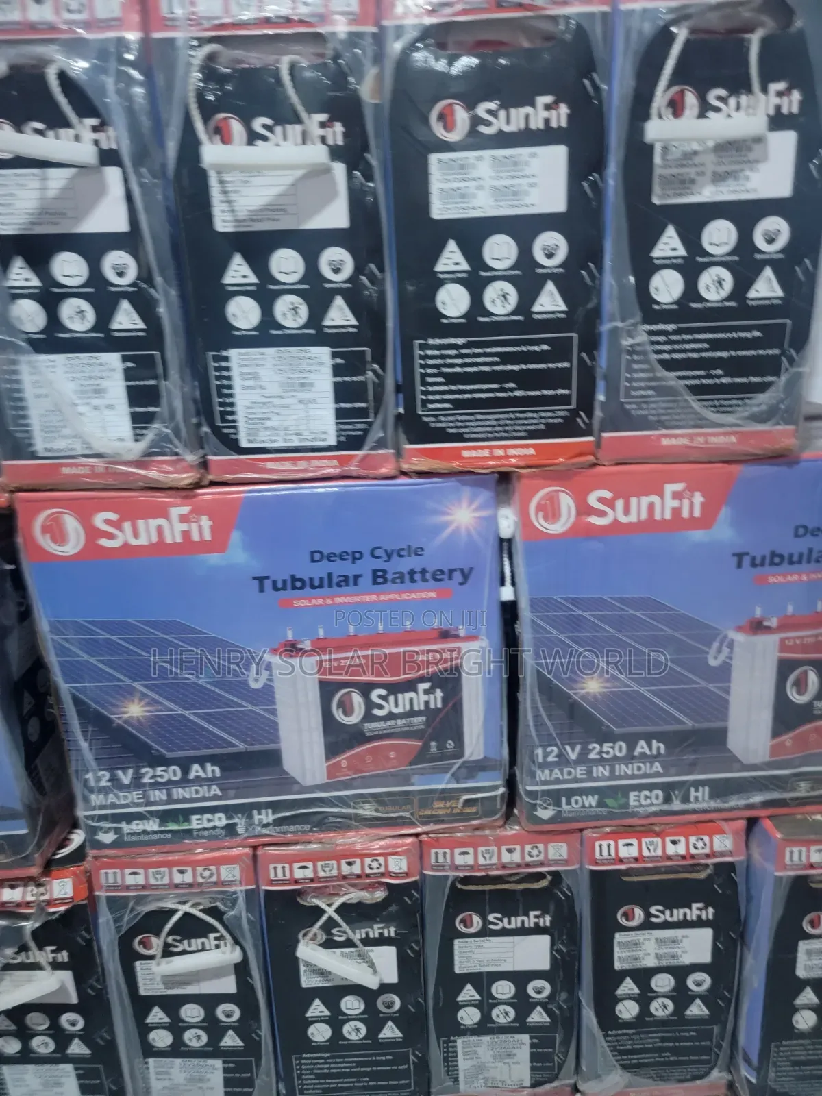 Sunfit 250ah Tubular Battery