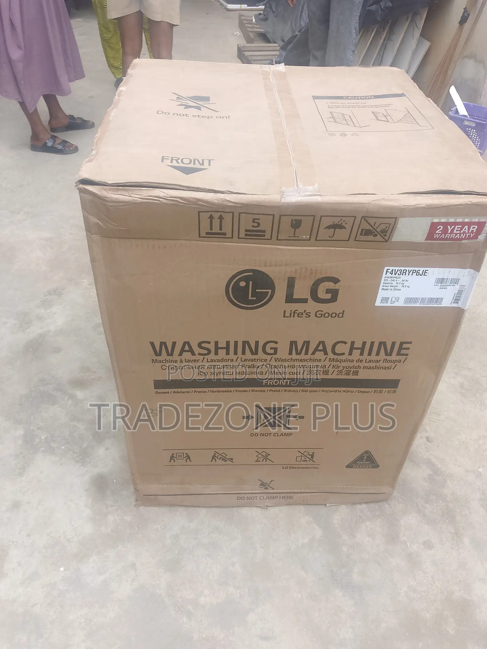 Brand New LG 10.5kg Washing Machine