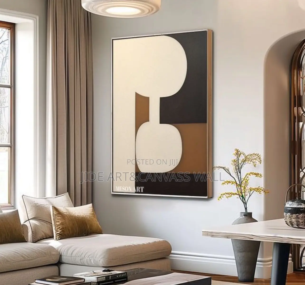 Anstract Canvas Art Print Decor