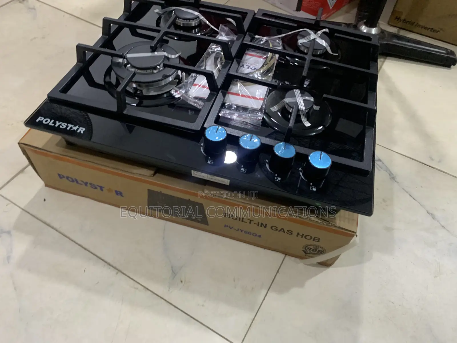 Polystar PV-JY60G4 4-Burner Built-in Gas Cooker