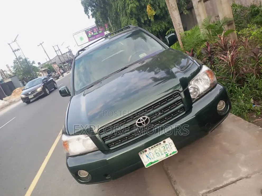 Toyota Highlander 2006 Green