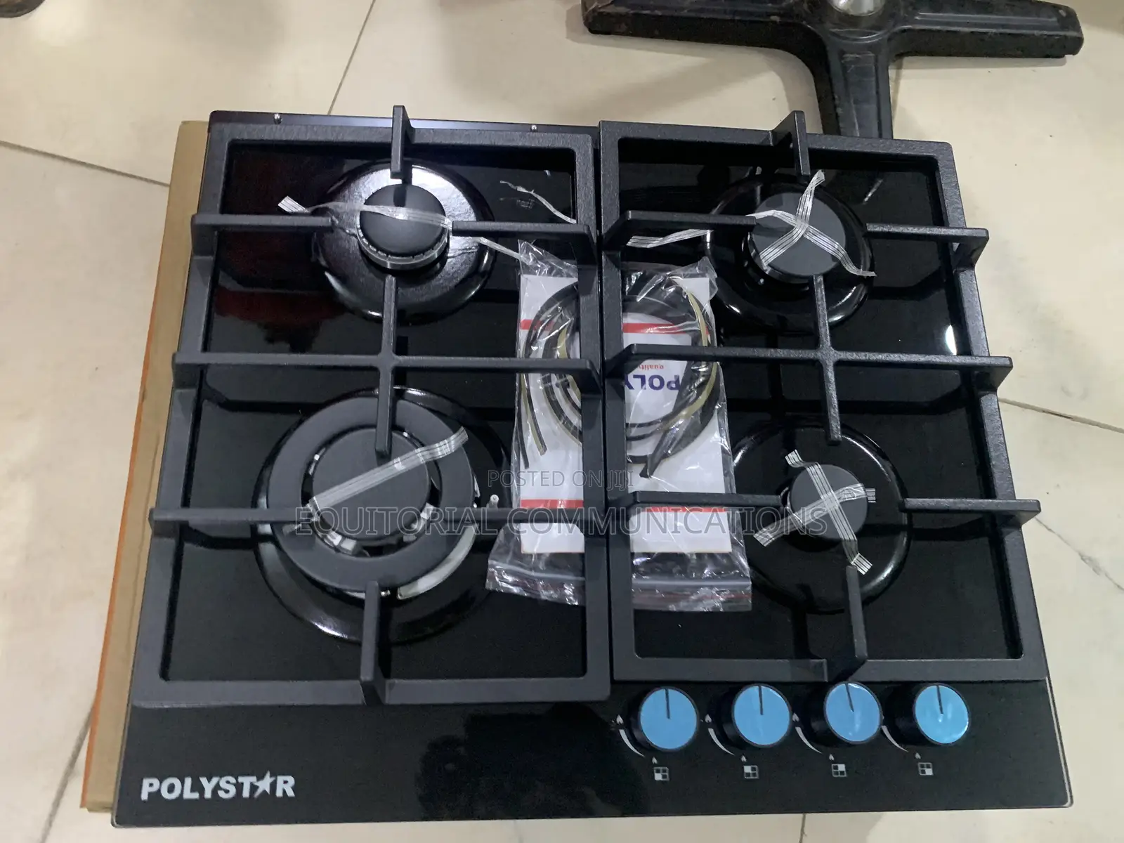 Polystar 4 Gas Burner Hob PV-JY60G4 – Space-Saving Built-in Hob