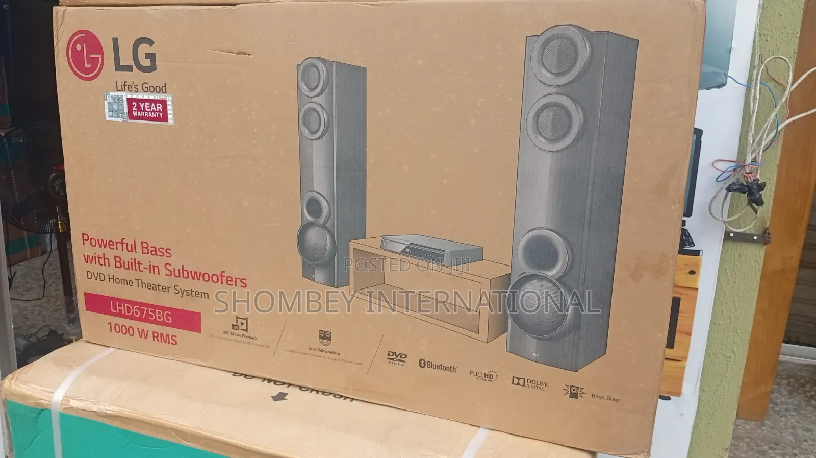 LG Home Theater System 1000W 4.2CH (MR7) Dual Tower Speaker