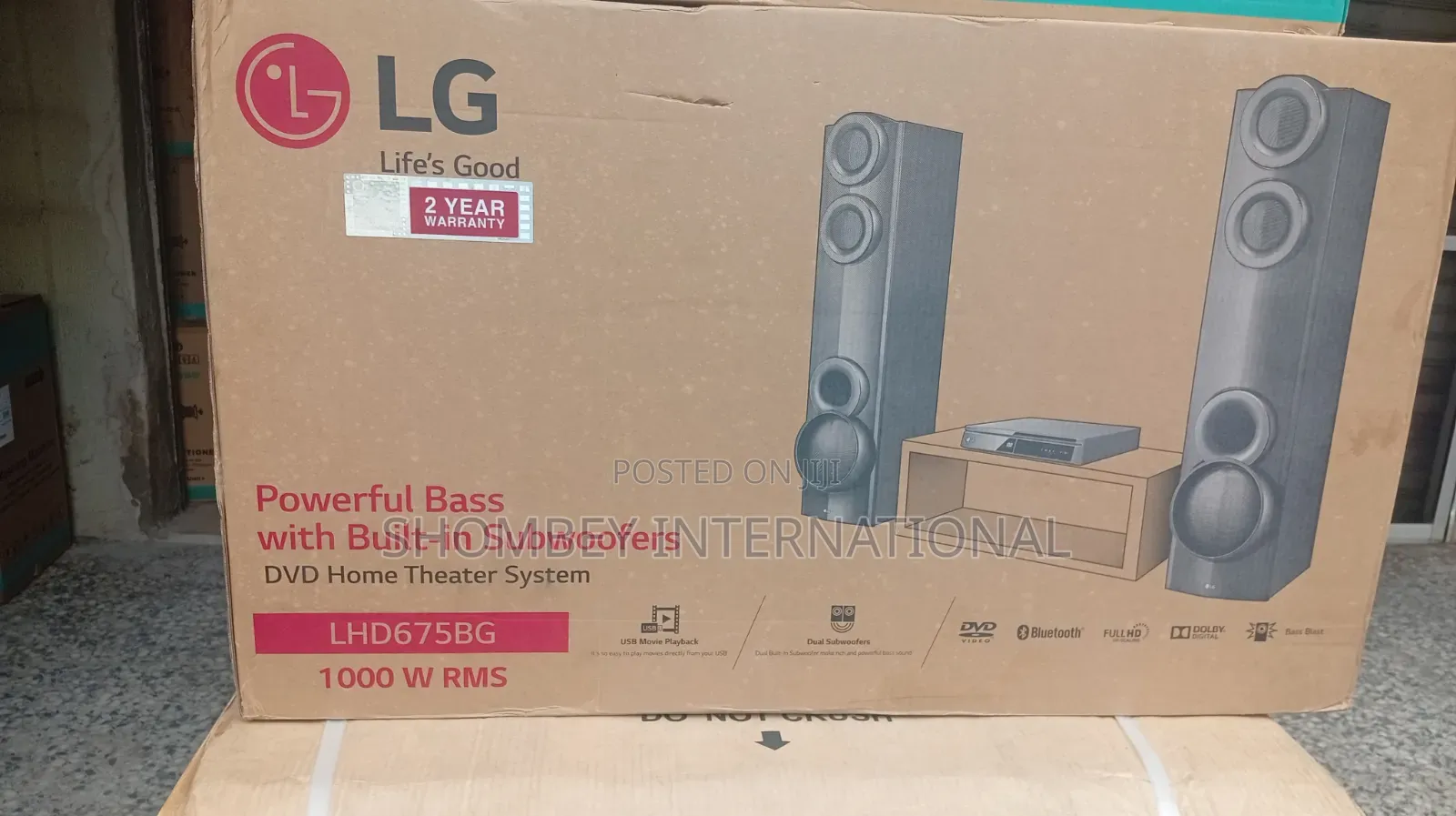 LG Home Theater System 1000W 4.2CH (MR7) Dual Tower Speaker