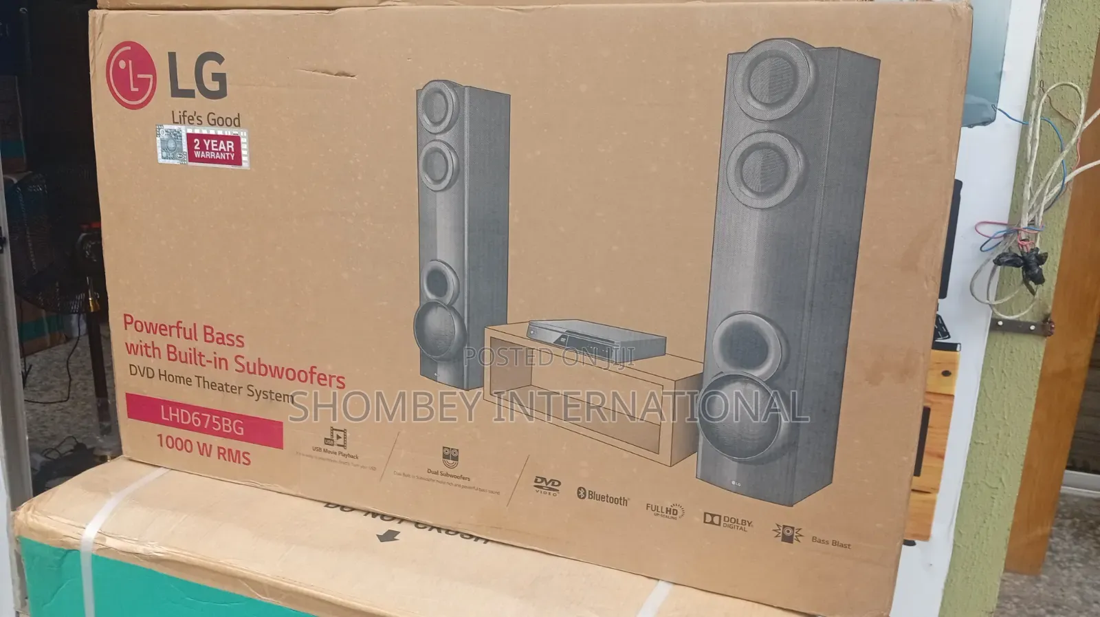 LG Home Theater System 1000W 4.2CH (MR7) Dual Tower Speaker