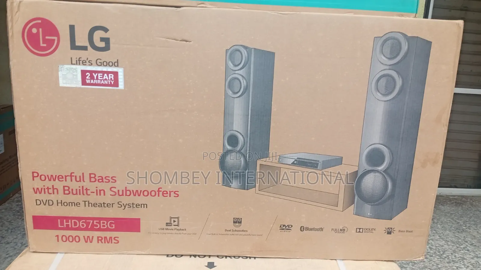 LG Home Theater System 1000W 4.2CH (MR7) Dual Tower Speaker