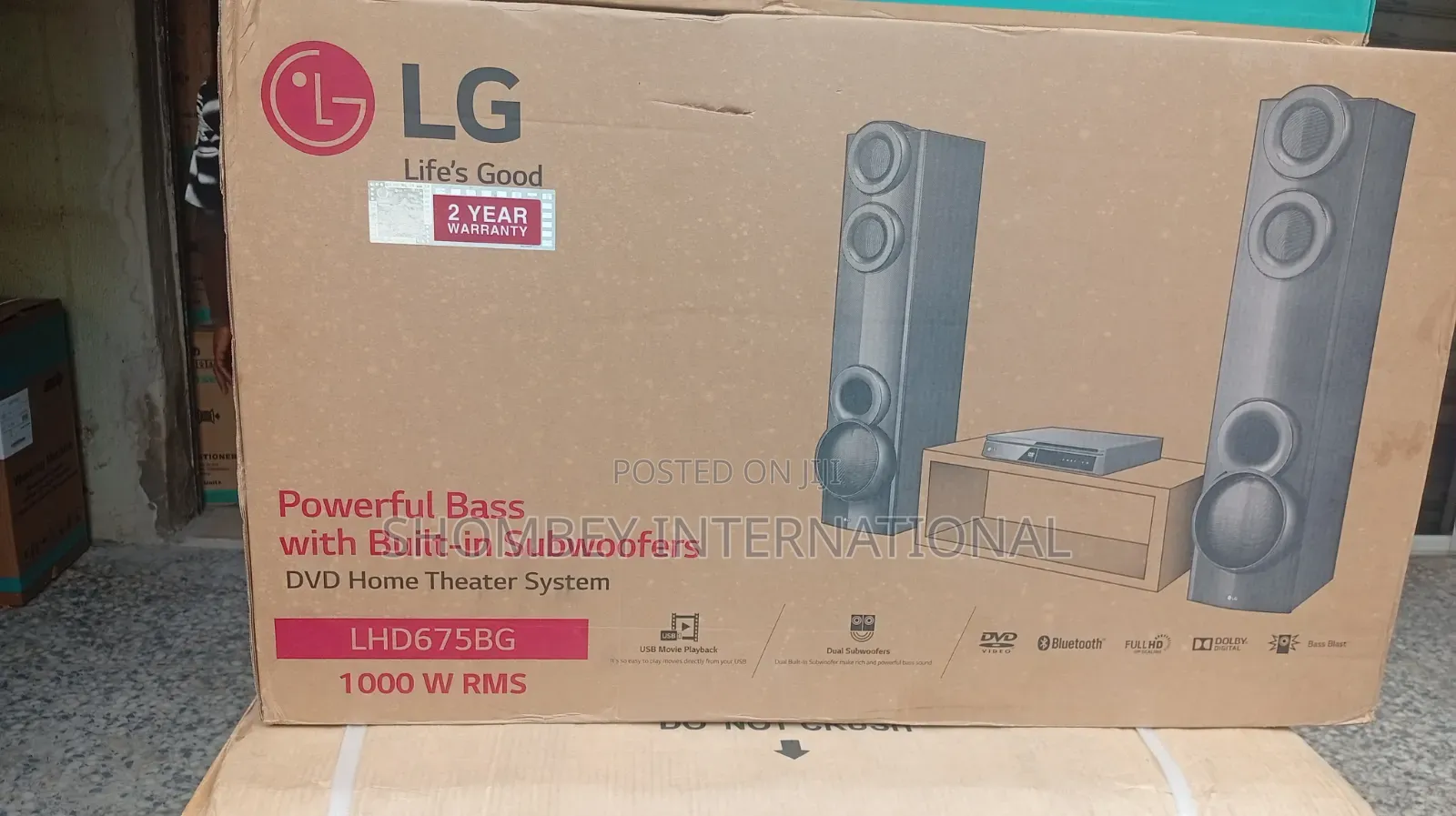 LG Home Theater System 1000W 4.2CH (MR7) Dual Tower Speaker