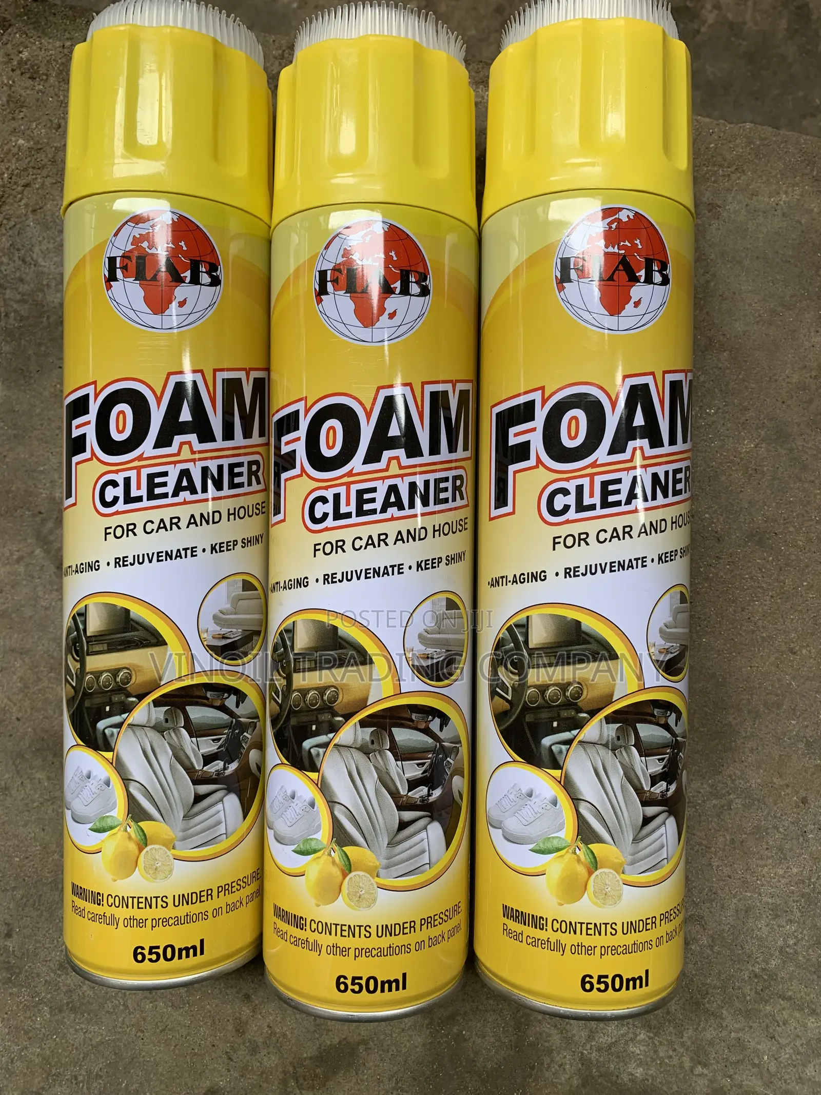 FOAM CLEANER - For Car and House - Anti-Aging Rejuvenate - 650ml -