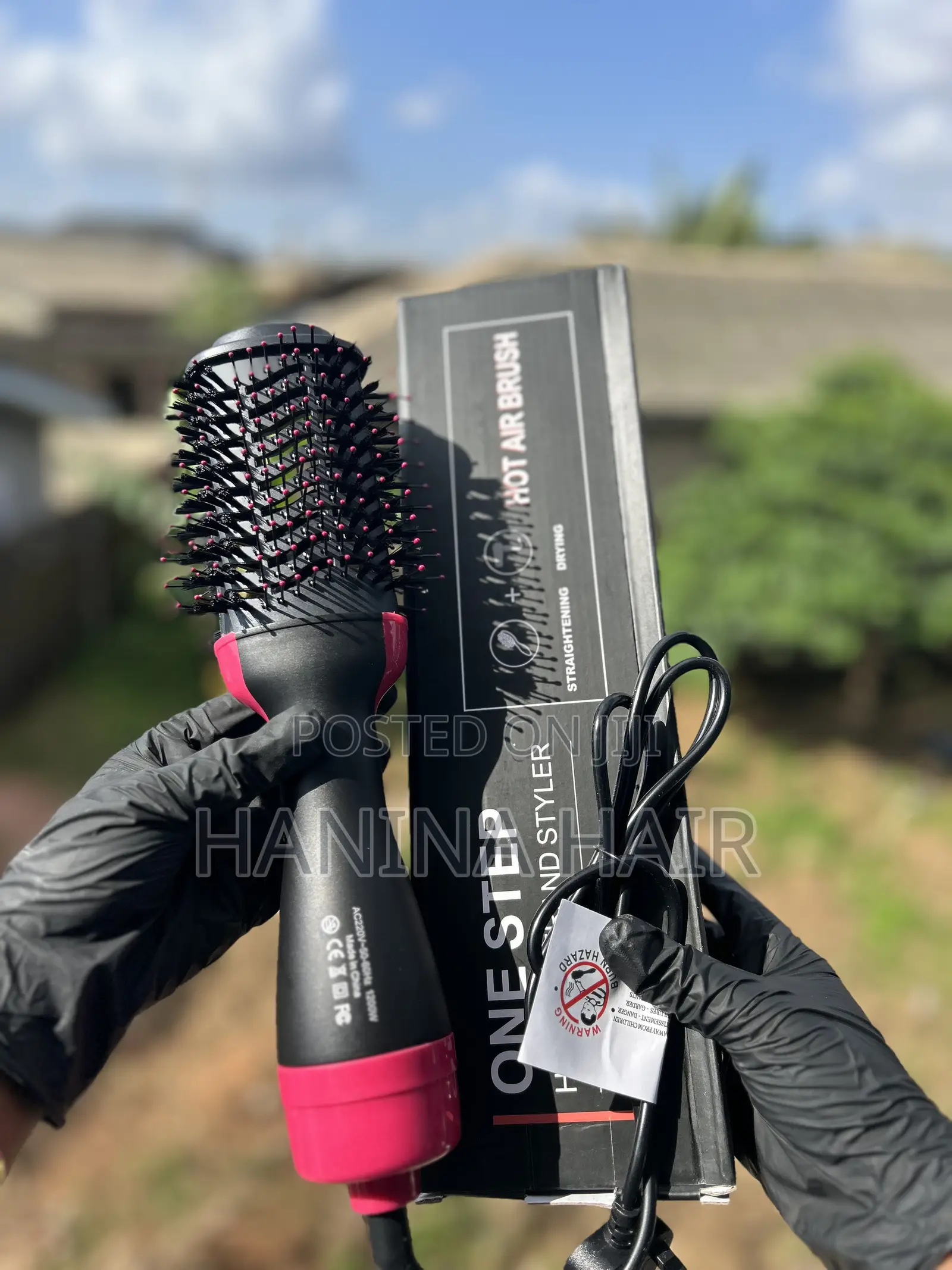 One Step Hot Hair Brush