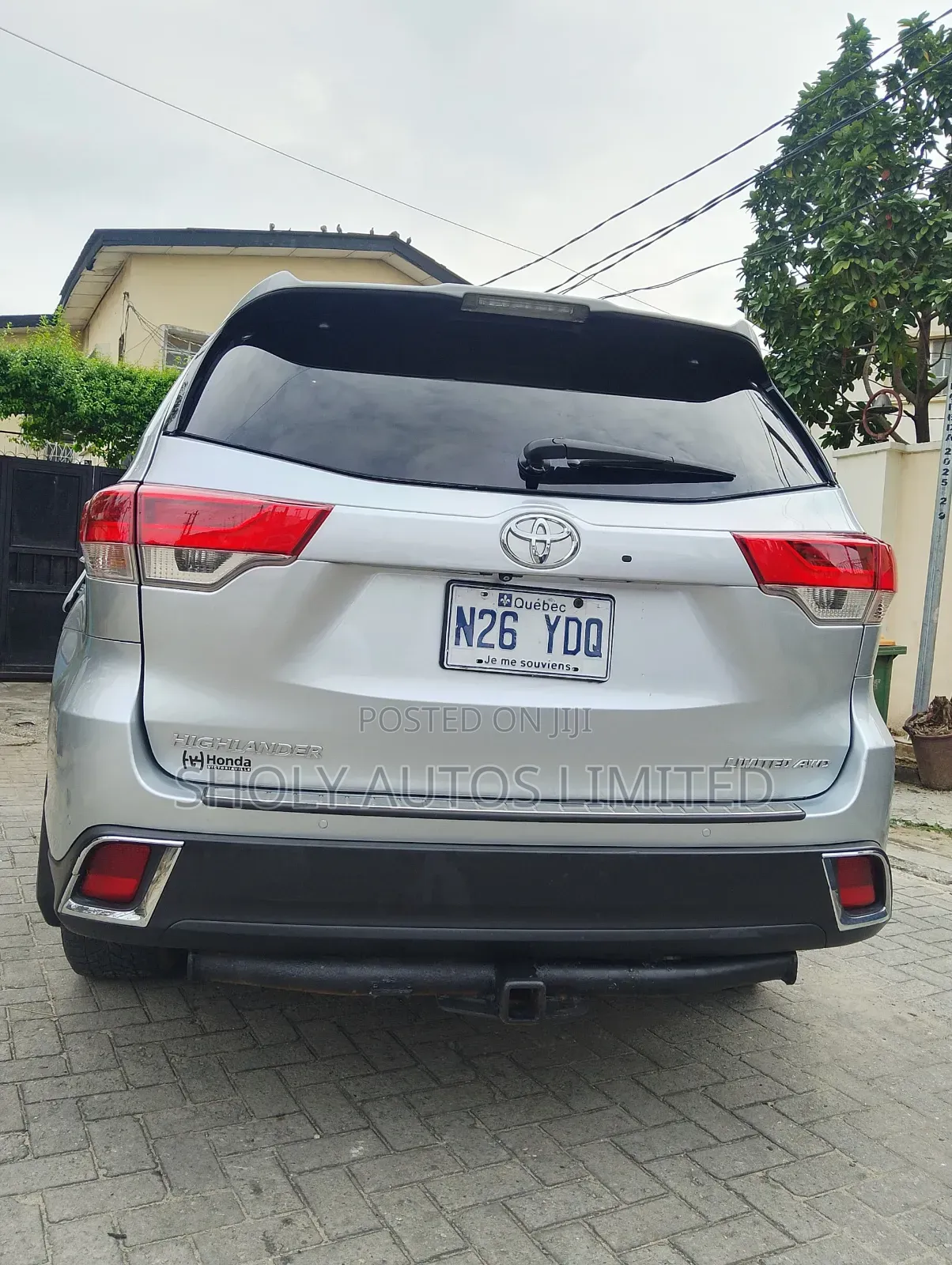 Toyota Highlander Limited 2019 Silver