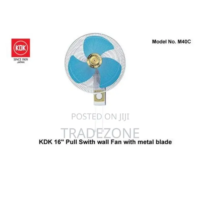 KDK 16 Inches Superior Airflow Wall Fan – M40C