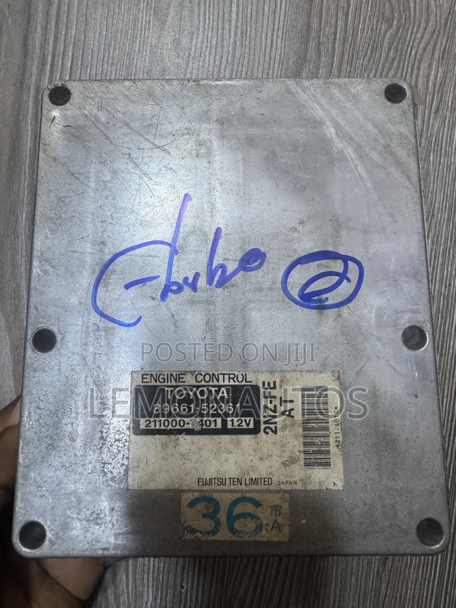 Toyota Yaris Ecu Brainbox 2002-3004