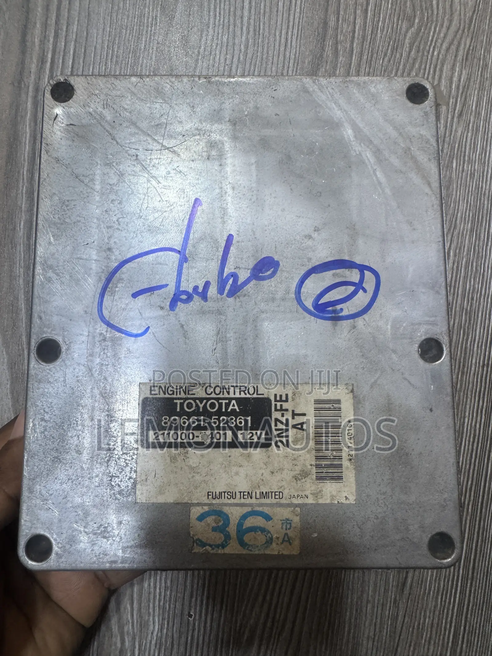 Toyota Yaris Ecu Brainbox 2002-3004