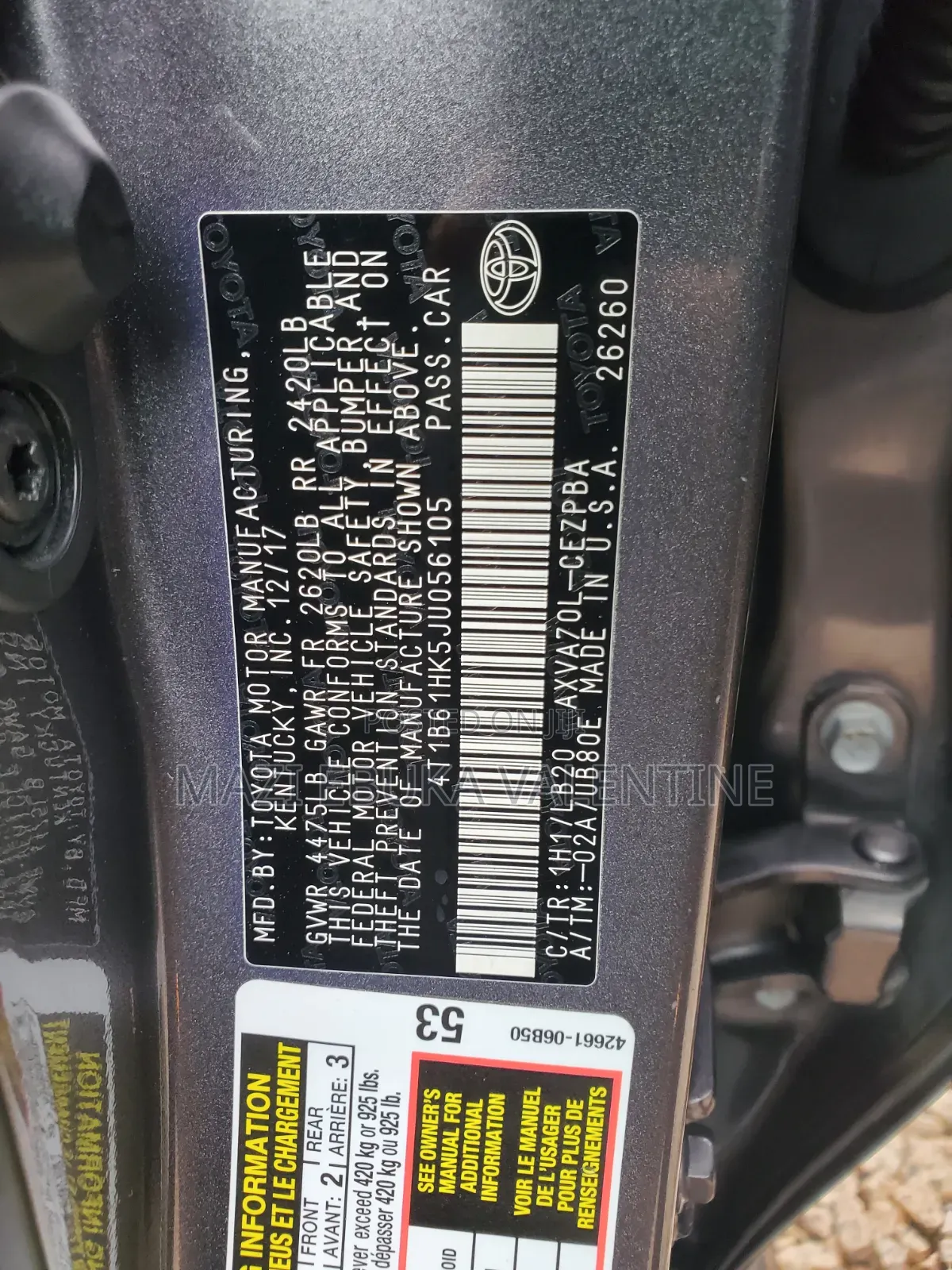 Toyota Camry 2014 Gray