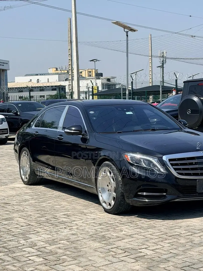Mercedes-Benz S-Class Maybach S 600 (X222) 2015 Black