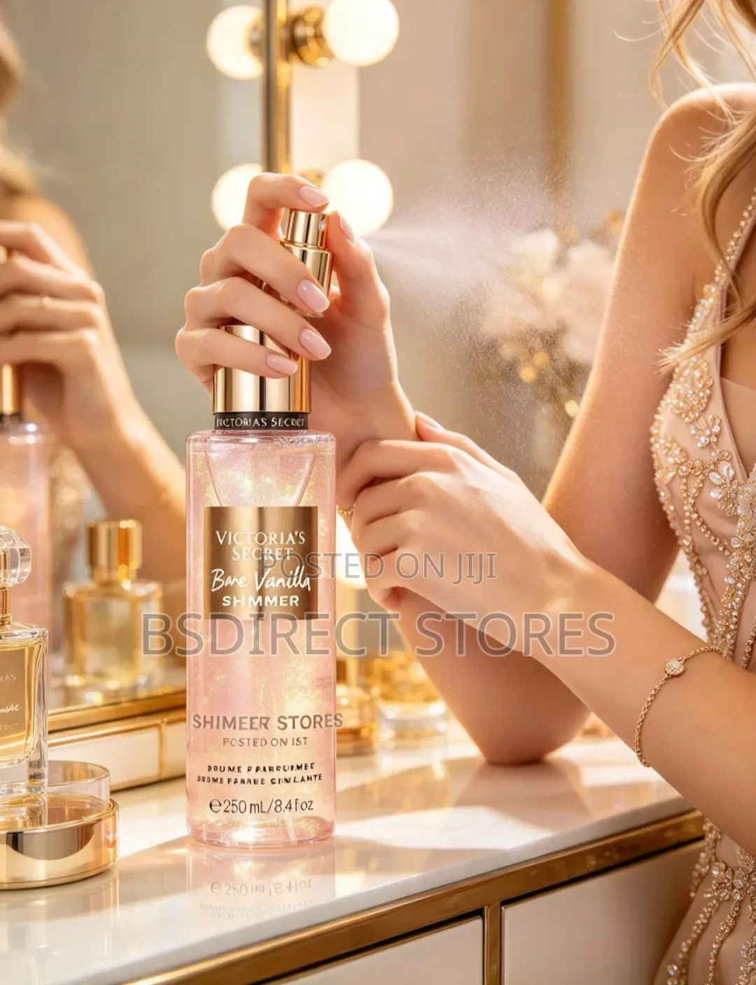 Victoria's Secret Bare Vanilla Shimmer Fragrance Mist 250 Ml