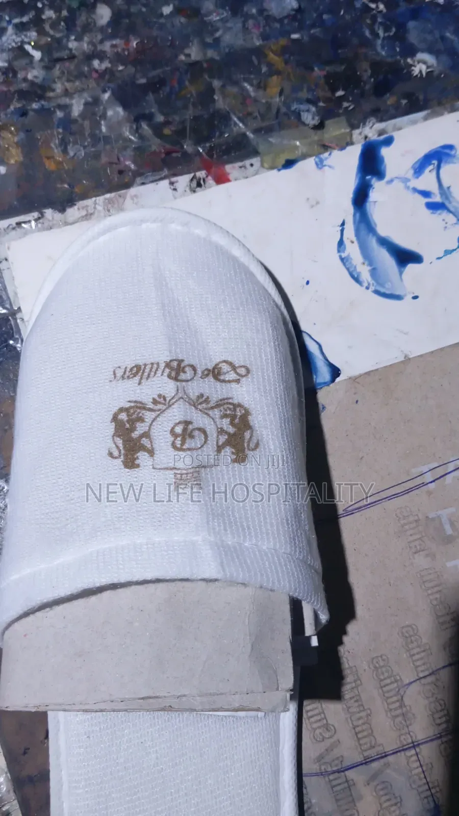 Branded Hotel Guest Slippers (Per 100)