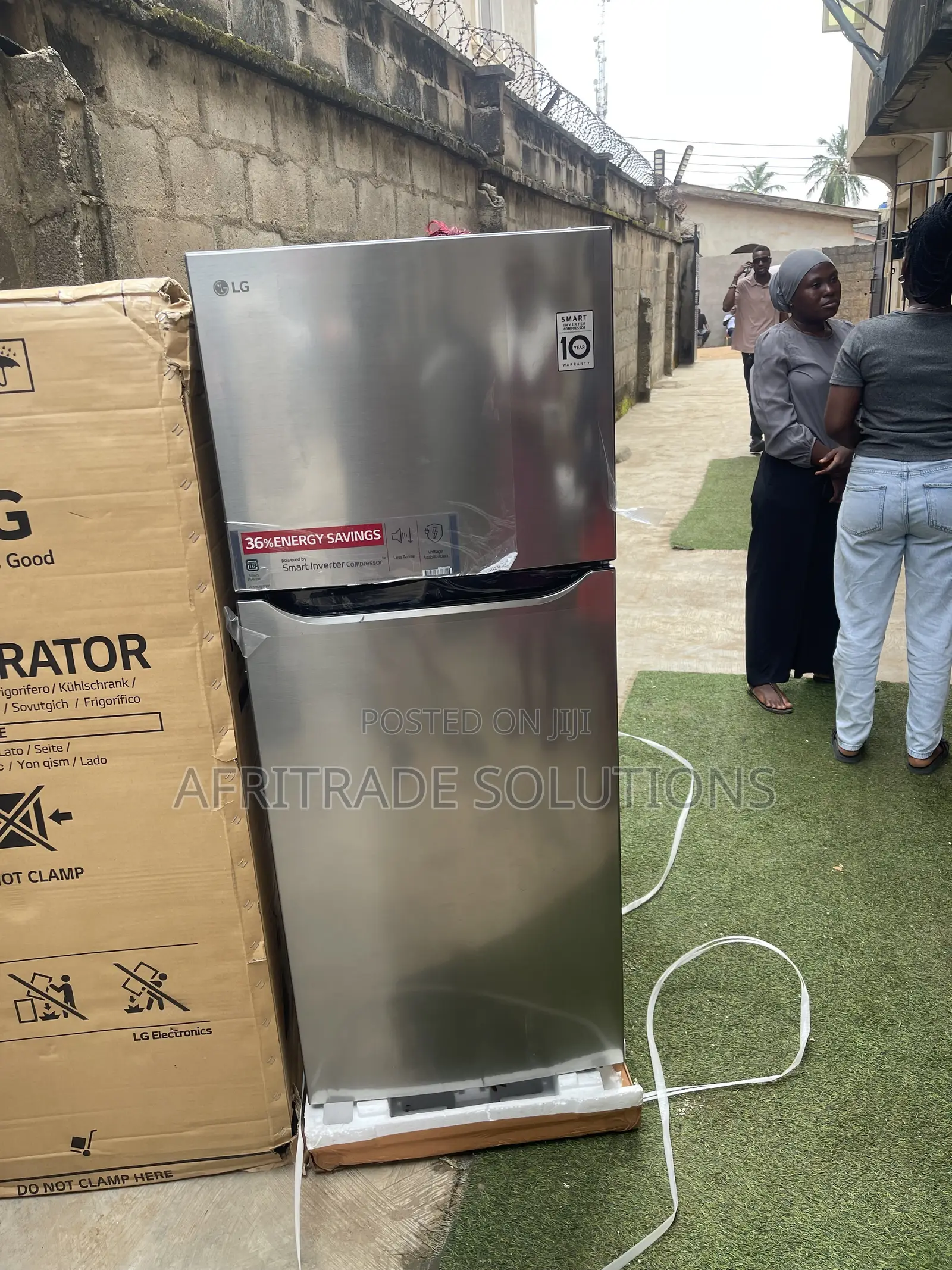 LG GL-C252SLBB 260L Inverter Upright Refrigerator