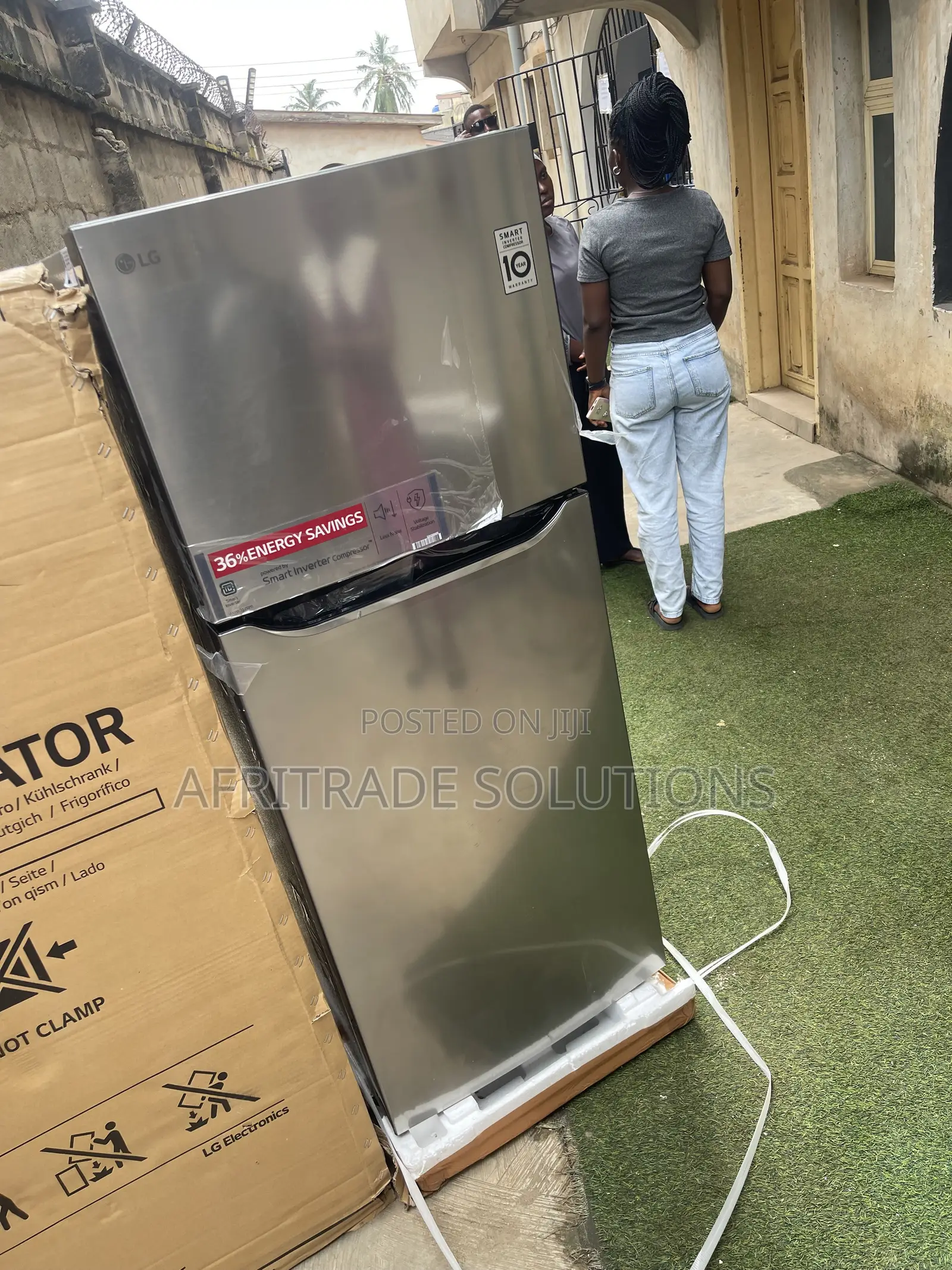 LG GL-C252SLBB 260L Inverter Upright Refrigerator